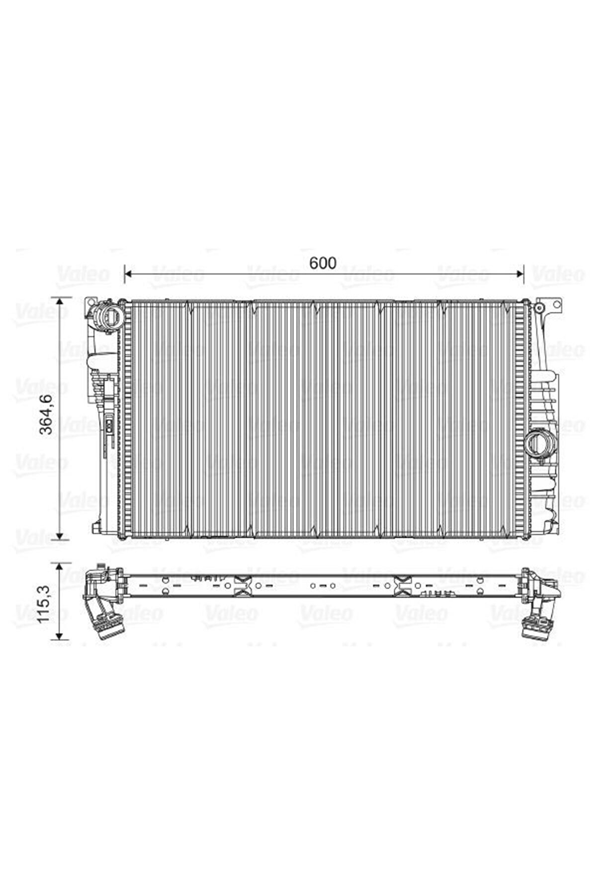 MOTOR SU RADYATORU N47 B47 B48 N13 N20 N55 BMW F30 F20 F32 F36 F22 F34 I3 Uyumlu