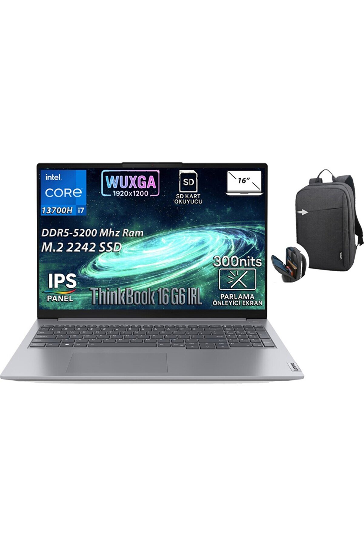 ThinkBook 16 G6 IRL i7-13700H 16GB 512GB SSD 16