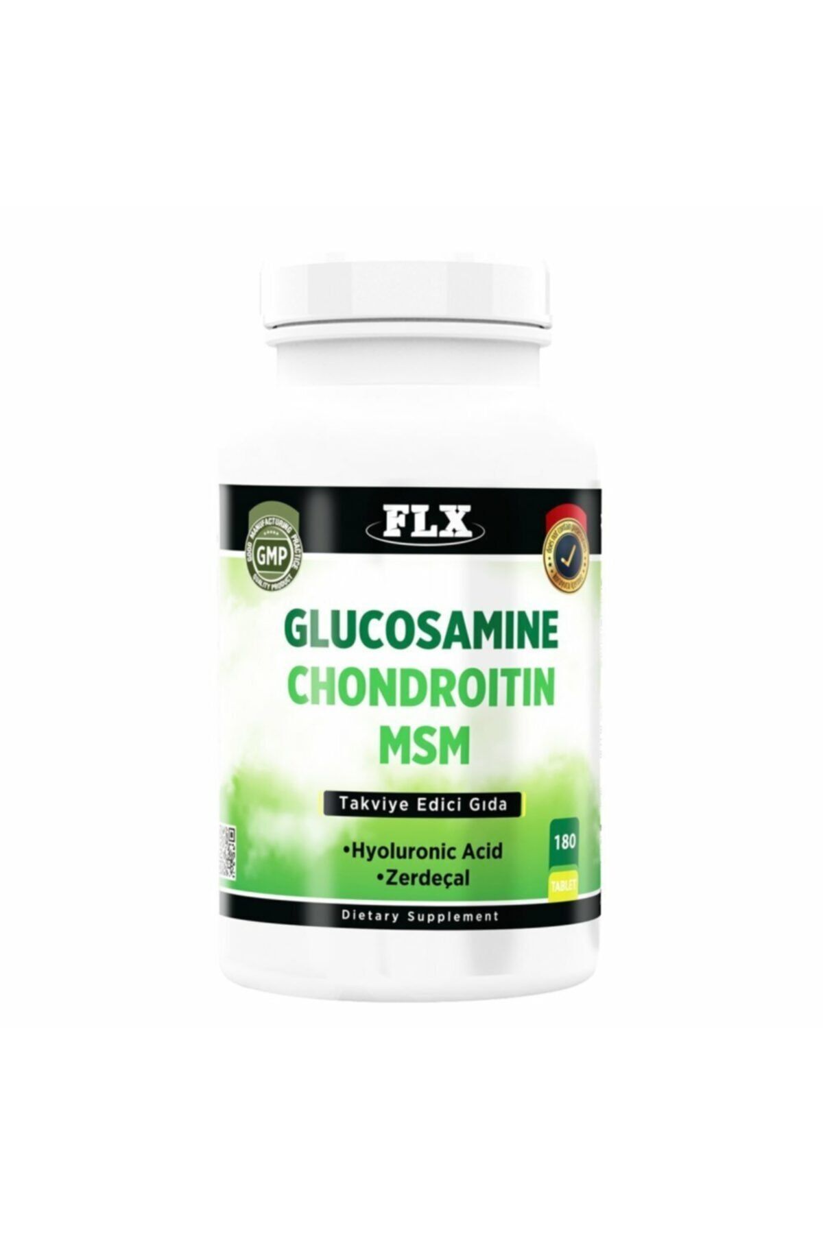 FLX Glucosamine Chondroitin Msm Hyoluronic Asit Zerdeçal 180 Tablet