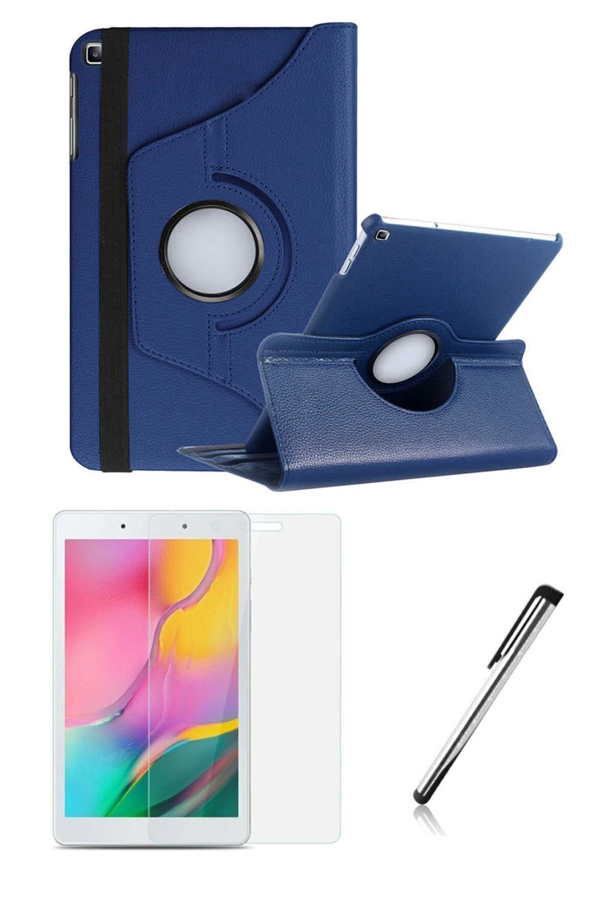 Nezih Case Samsung Galaxy Tab A Sm-t290/t295/t297 Uyumlu 360 Derece Dönebilen Standlı Kılıf Seti