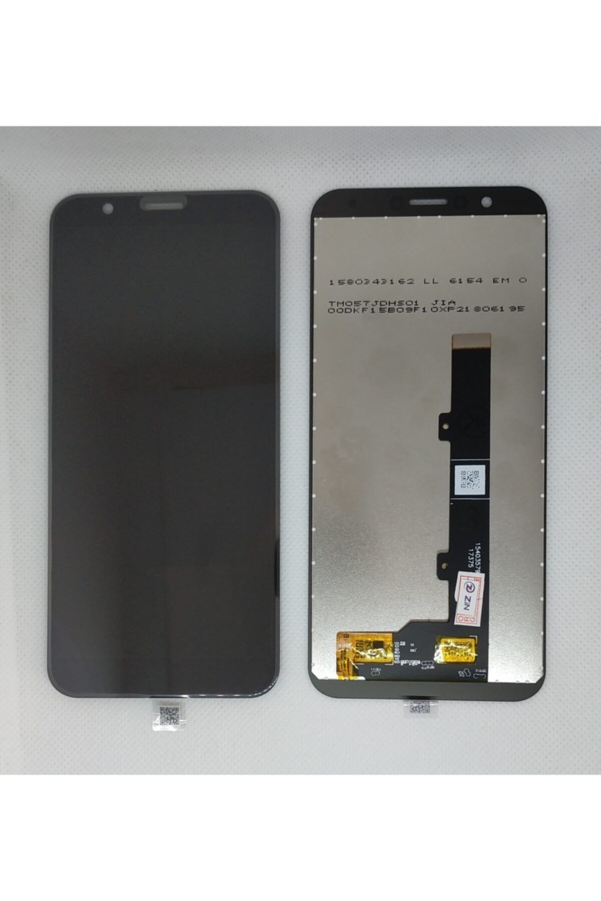 ZİNTECH TEKNOLOJİ General Mobile Gm8 Uyumlu Siyah-beyaz Lcd Ekran+dokunmatik