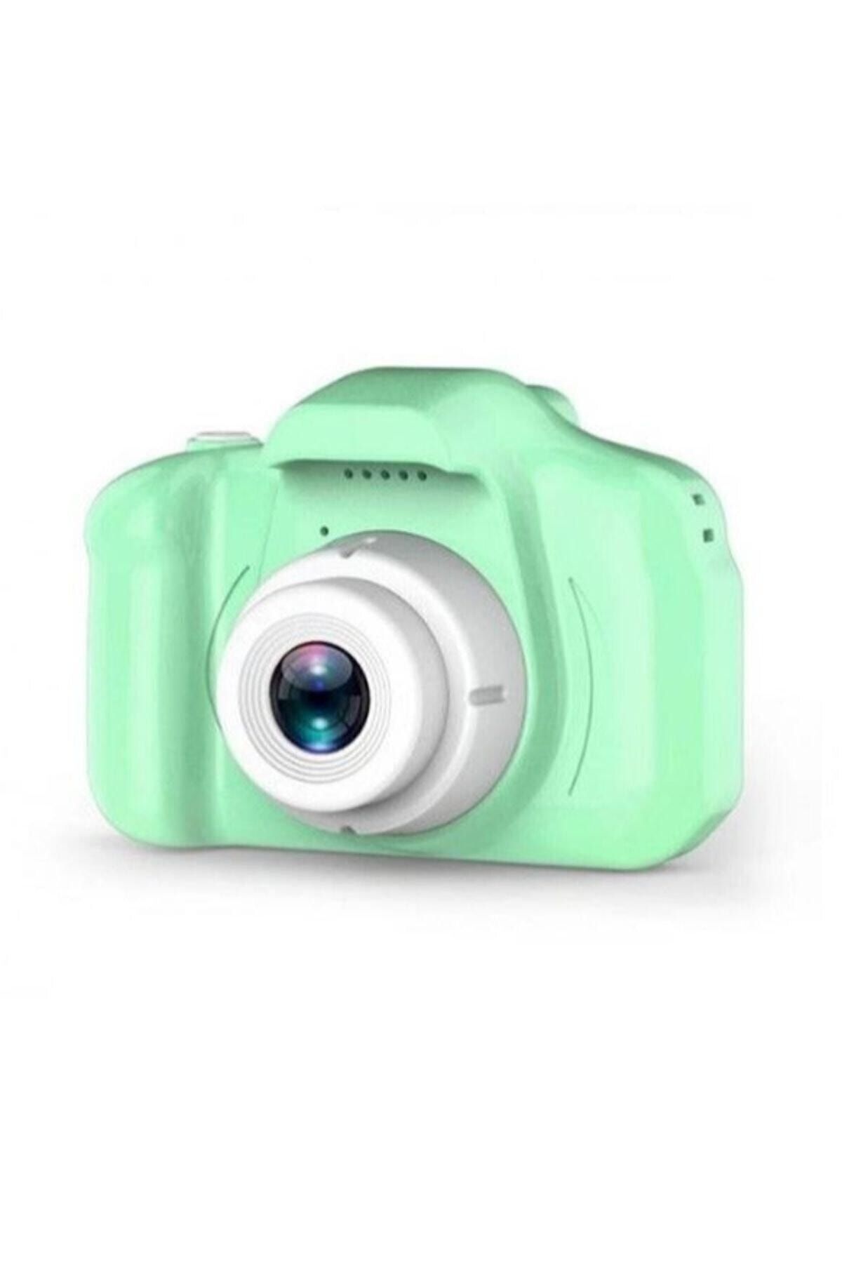 Shaka Yeşil Çocuklar Için Mini Hd 1080 P Dijital Fotoğraf Makinası Cmr9