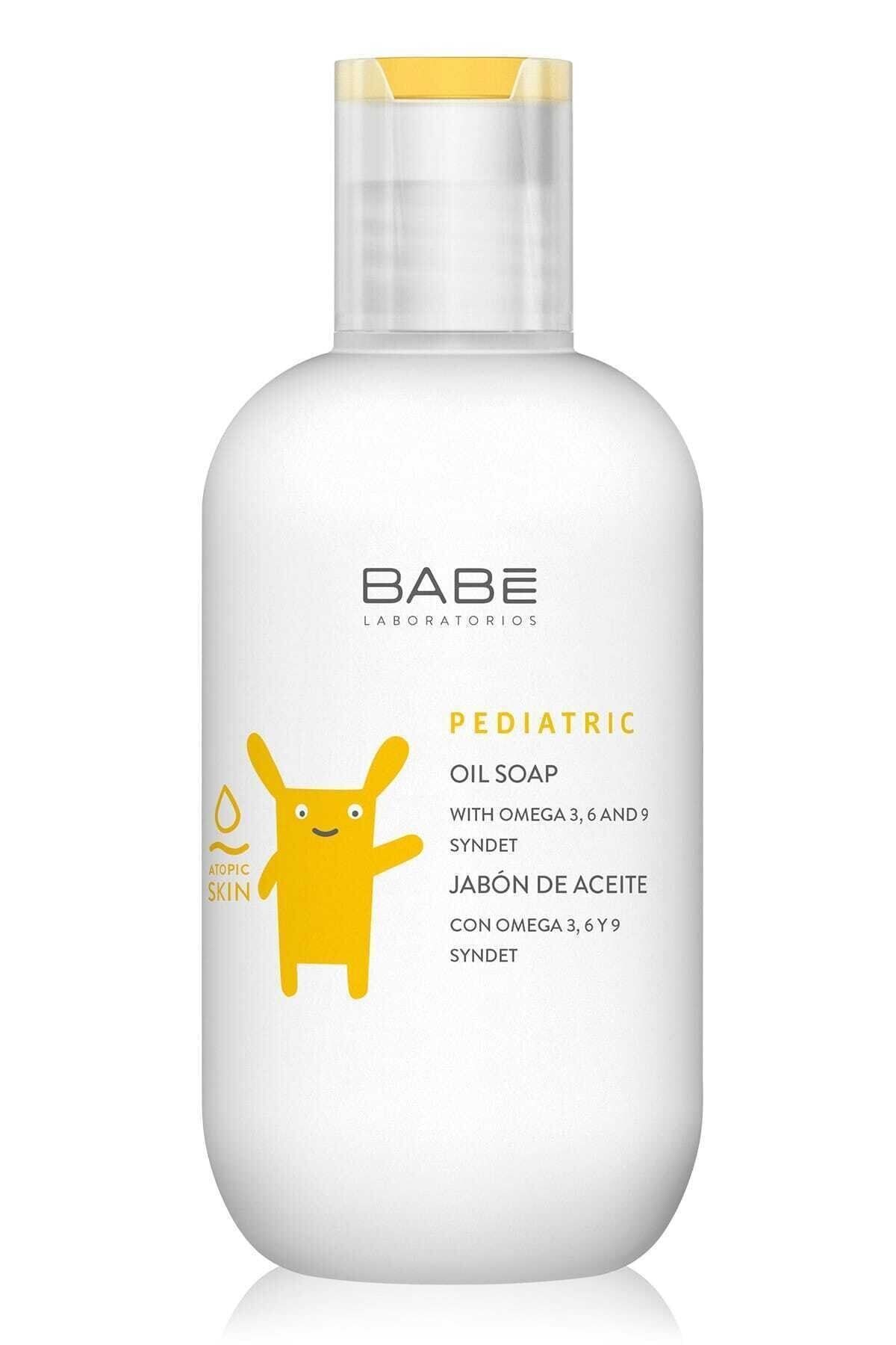 Babe Laboratorios Pediatric Oil Soap - Bebek Ve Çocuk Için Çok Kuru Ve Atopiğe Yatkın Için Duş Yağı 200 ml