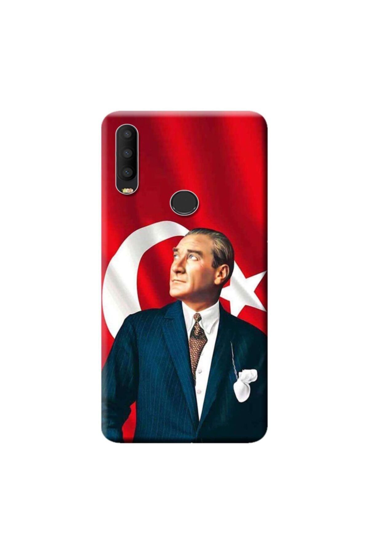Alcatel 3x 2019 Kılıf (5048y) Baskılı Silikon Atatürk Stk:105