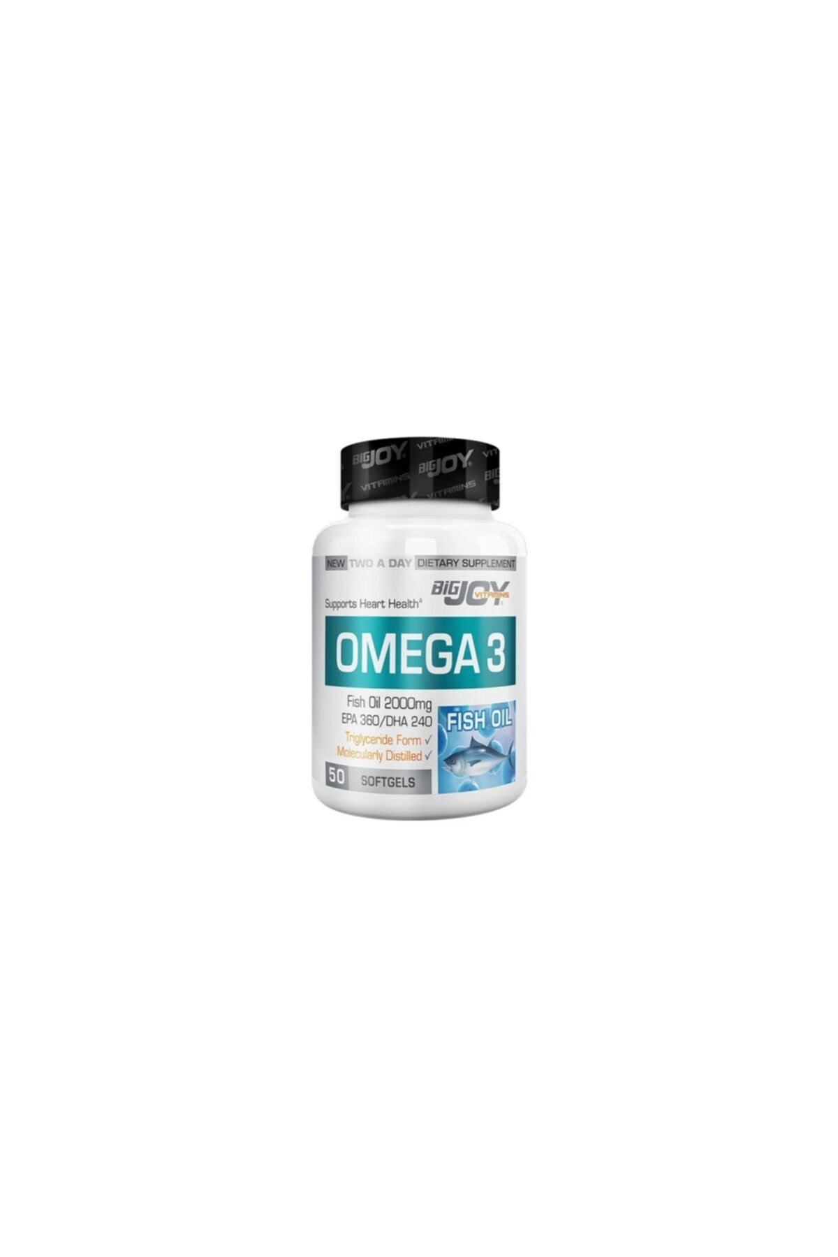 Suda Collagen Bigjoy Vitamins Omega 3 2000 Mg ( 360 Epa / 240 Dha ) 50 Softgel Big351924