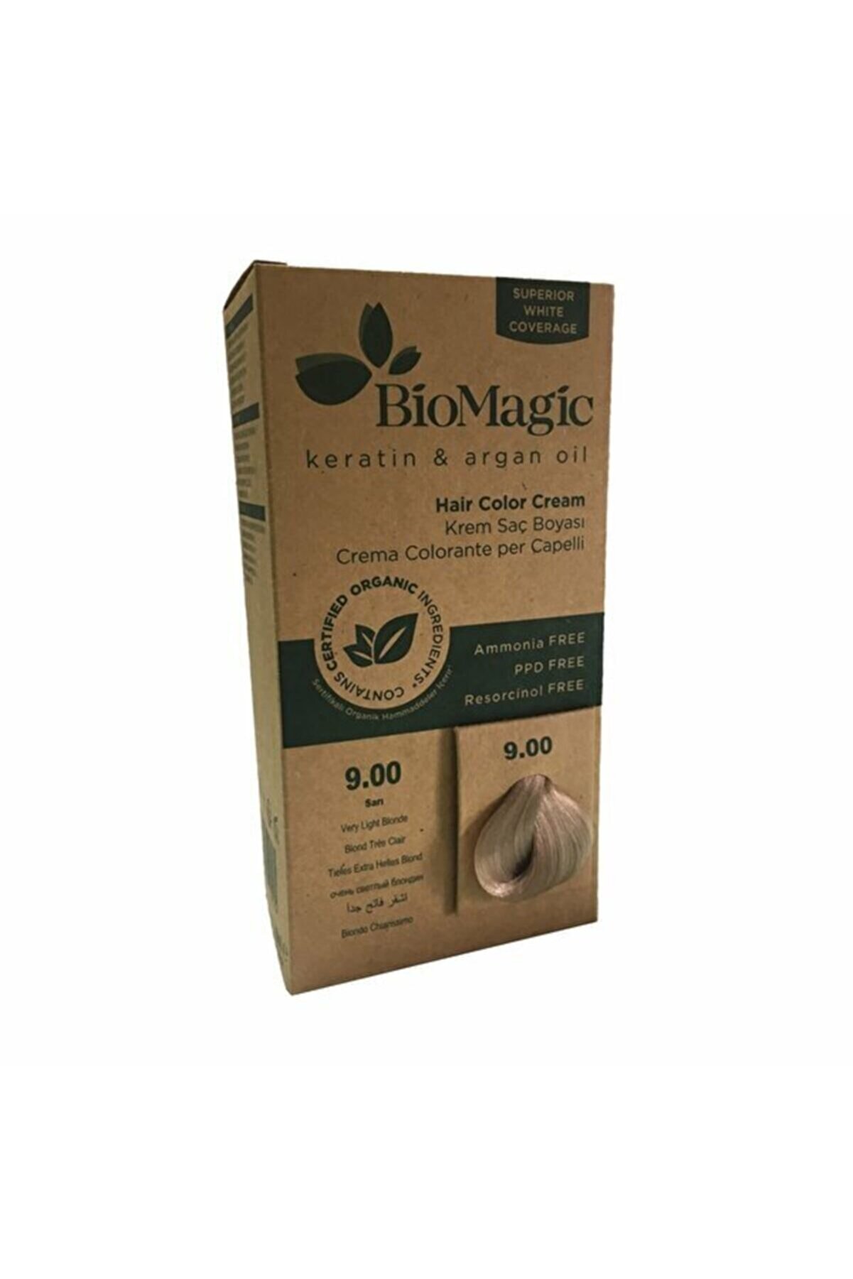 BioMagic Bio Magic Doğal Saç Boyası Sarı No: 9.00