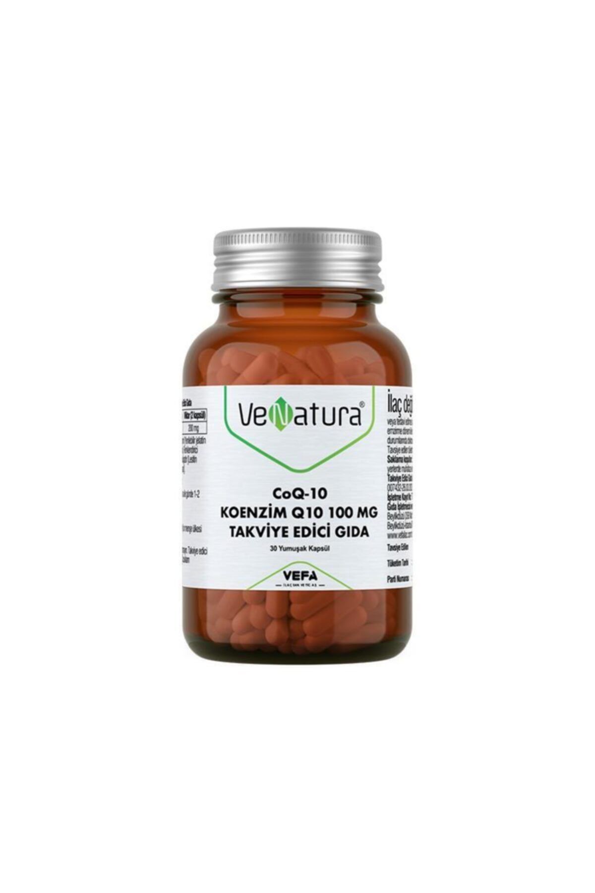 Venatura Coq 10 Koenzim Q10 100 mg Takviye Edici Gıda