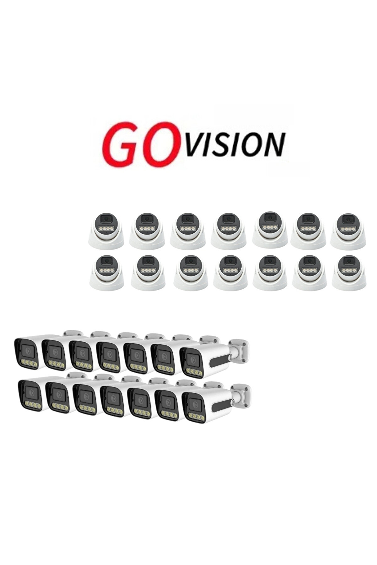 28 ADET 4MP 4K ULTRA IP KAMERA