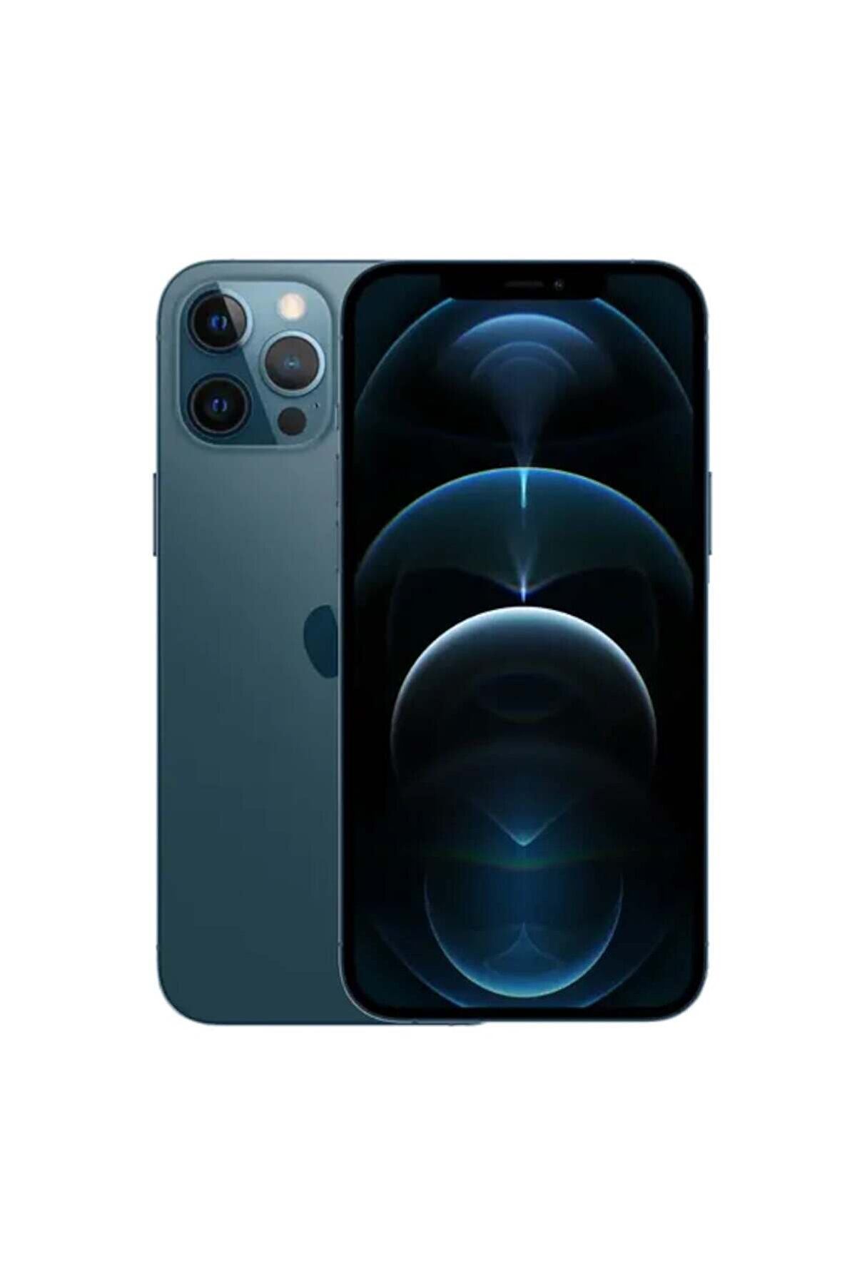 iPhone 12 Pro Max 256 GB Pacific Blue Yenilenmiş - C Kalite (12 Ay Garantili)