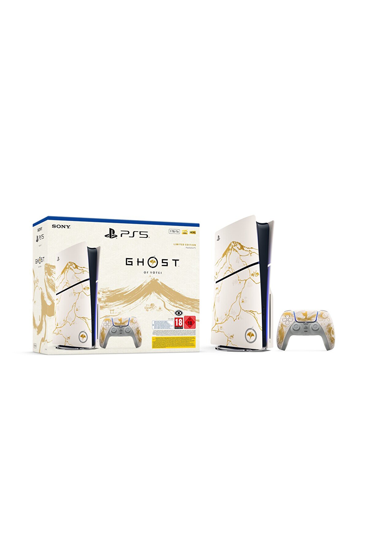 PLAYSTATION 5 CONSOLE Disc/Yotei BUNDLE (Bilkom Resmi Distribütör Garantili)
