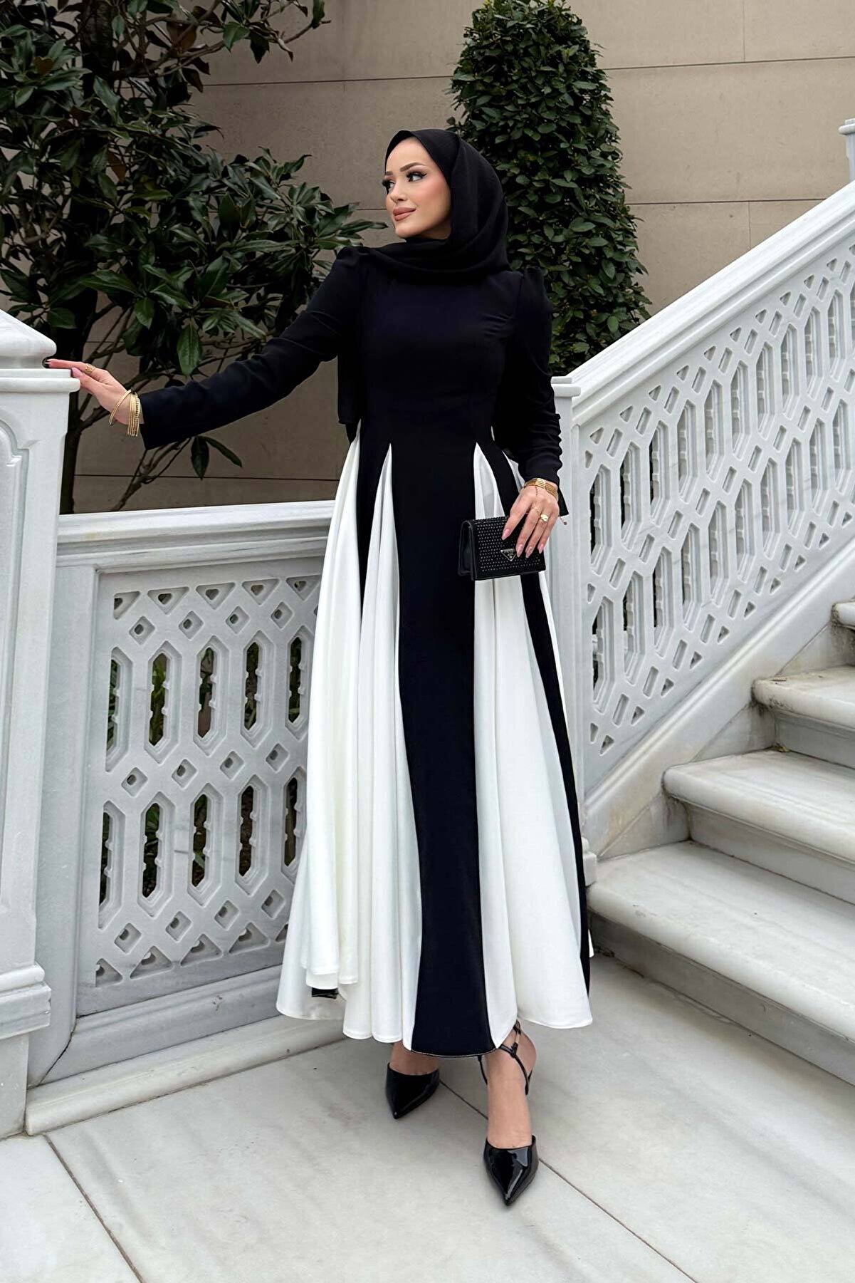 Melike Tatar Vera Elbise 32-2333 | Elegant Abiye Takımı