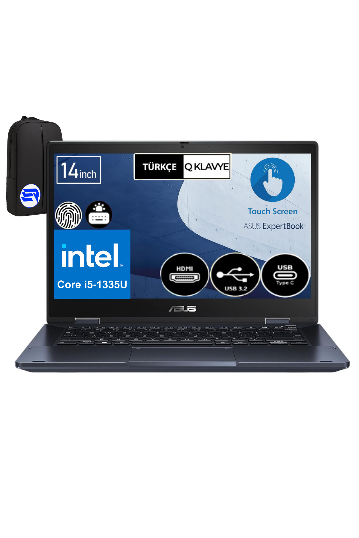 Expertbook B3 Flip B3402FVAEP5 İ5-1335U 8GB 256GB SSD 14