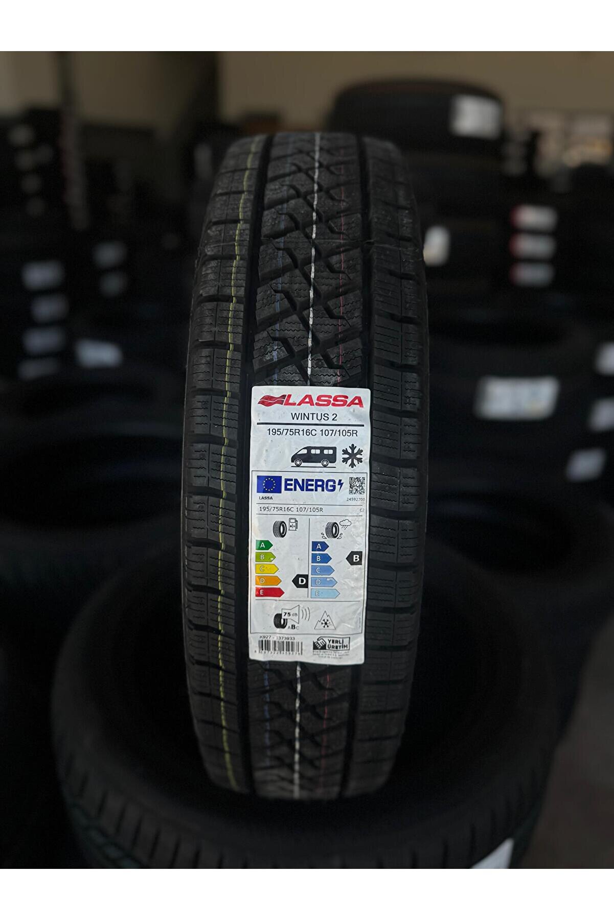 195/75R16C 107/105R WINTUS2 KIŞ LASTİĞİ- 2025 TARİHLİ