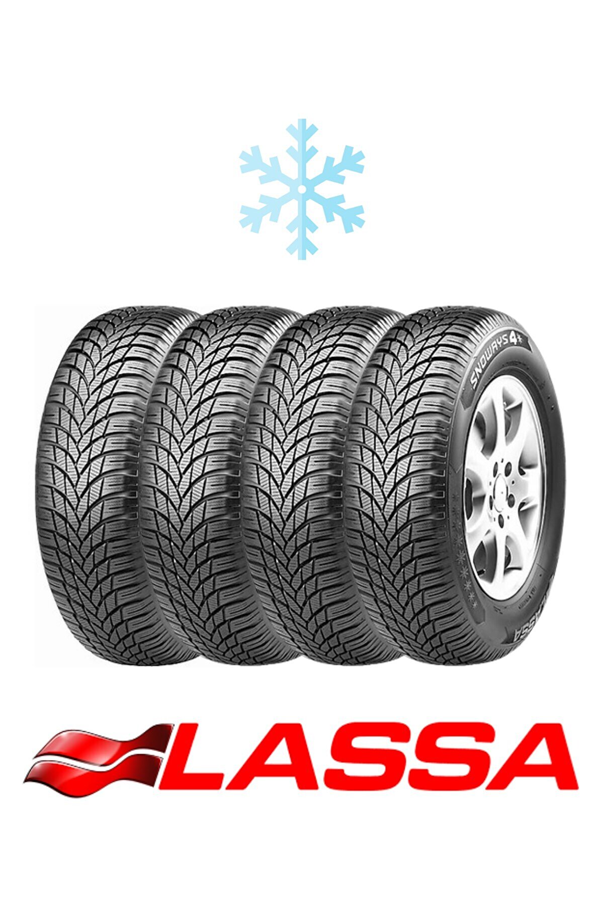 (4'LÜ TAKIM) 185/60 15 SNOWAYS 4 84T M2S / SFM Oto Kış Lastiği (Üretim22023)