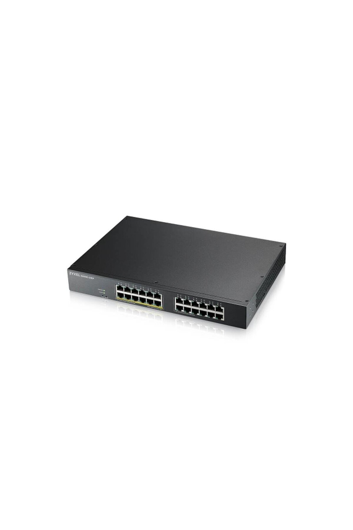 ZyXEL GS1915-24EP, 24 Port, GigaBit, 12 Port PoE, Yönetilebilir, Sessiz, Masaüstü Switch