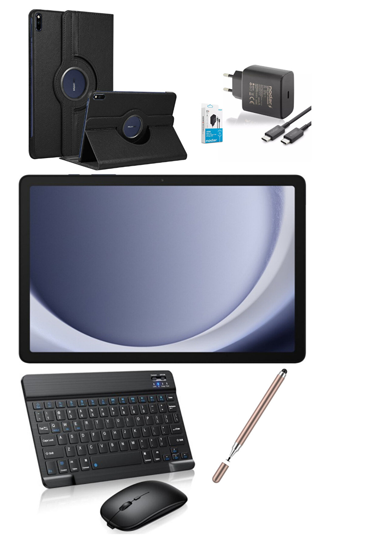 Galaxy Tab A9 Plus 11'' 8GB 256GB TABLET6KILIF6KLAVYE6MOUSE6ŞARJ BAŞLIK6(KALEM HEDİYE)
