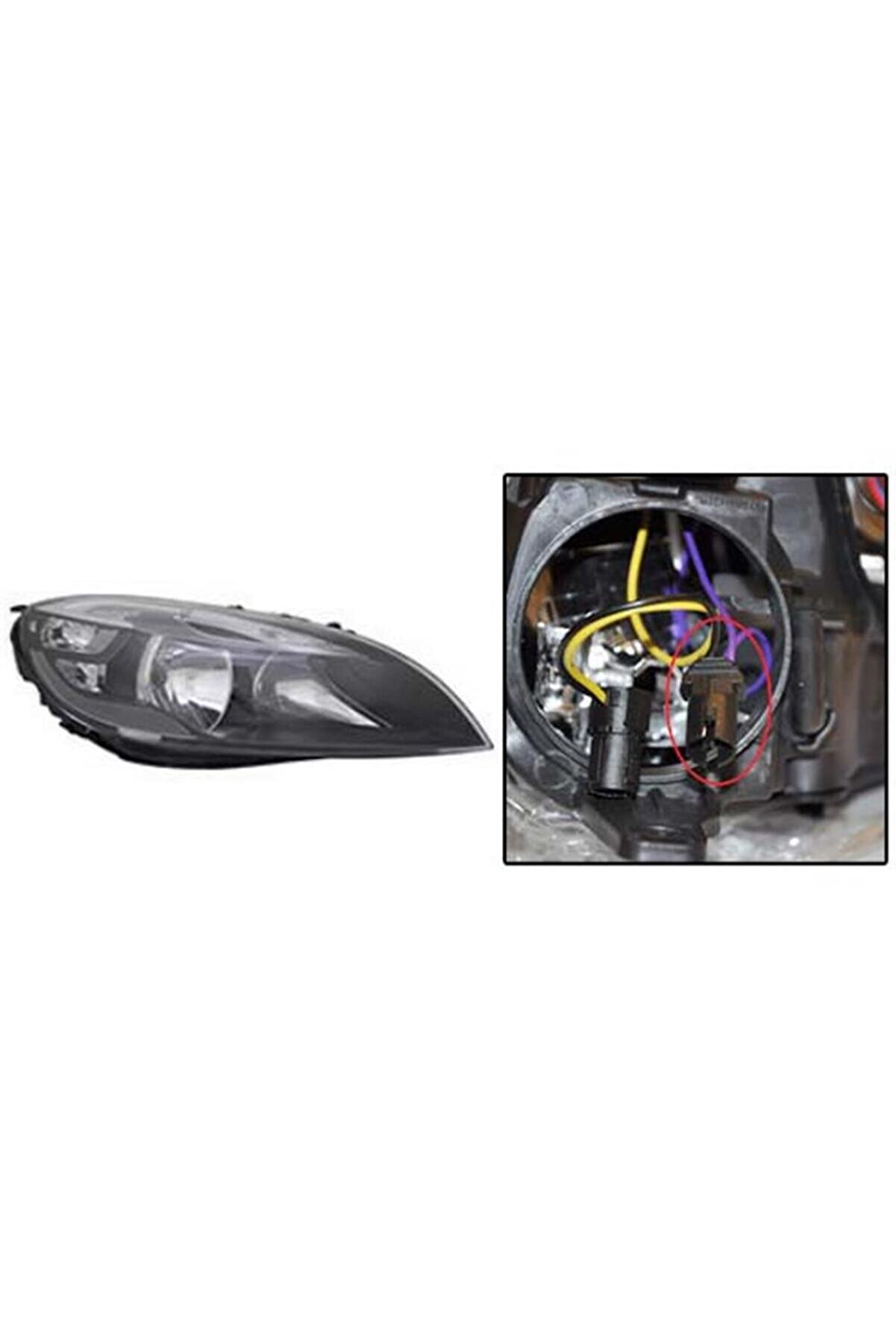 VOLVO V40 ON FAR ELEKTRIK MOTORLU SIN KABLOLU SAG 2012- OEM NO 31283327 UYUMLU VOL1040040