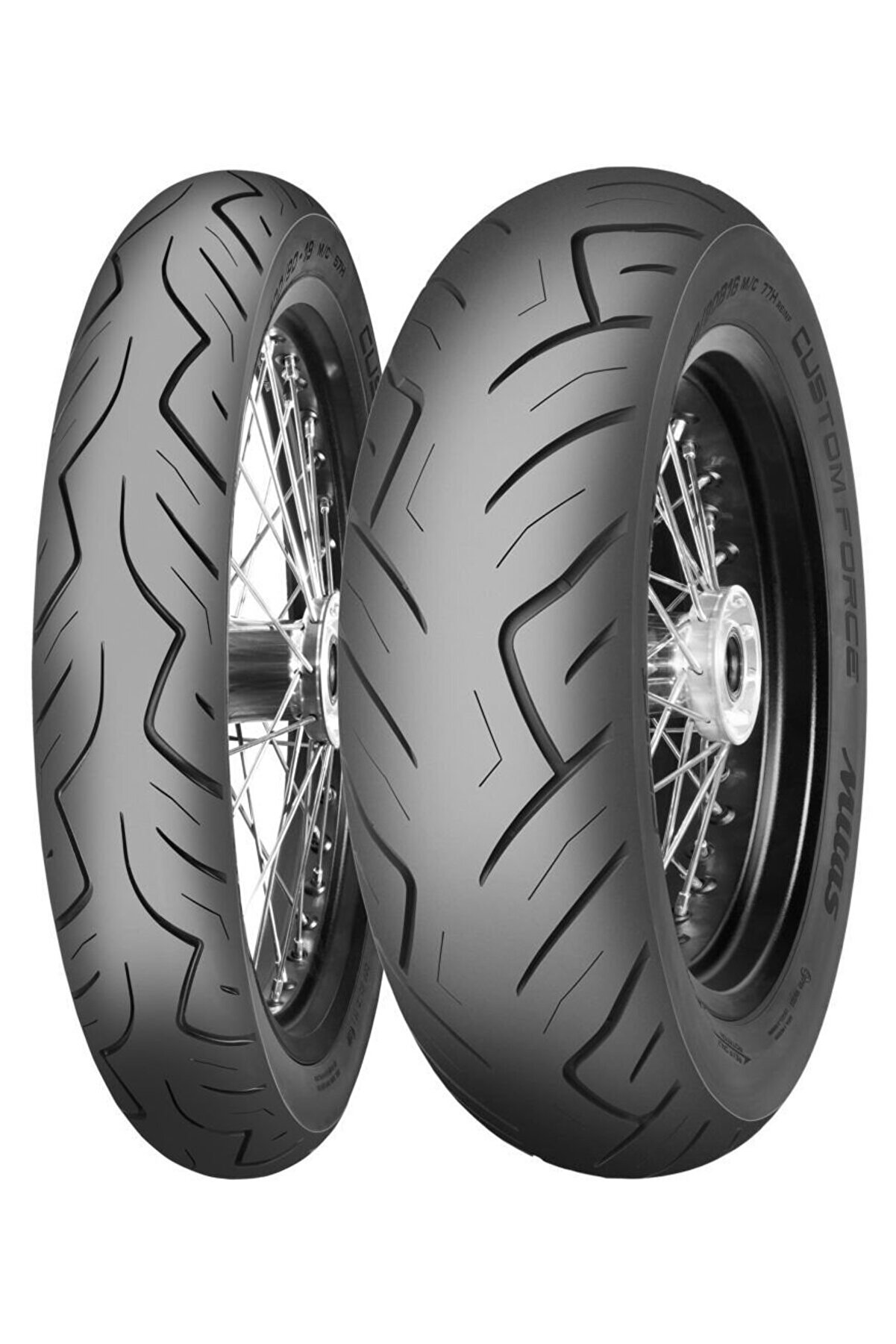 80/90-21 ve 170/80-15 CUSTOM FORCE Ön Arka Takım