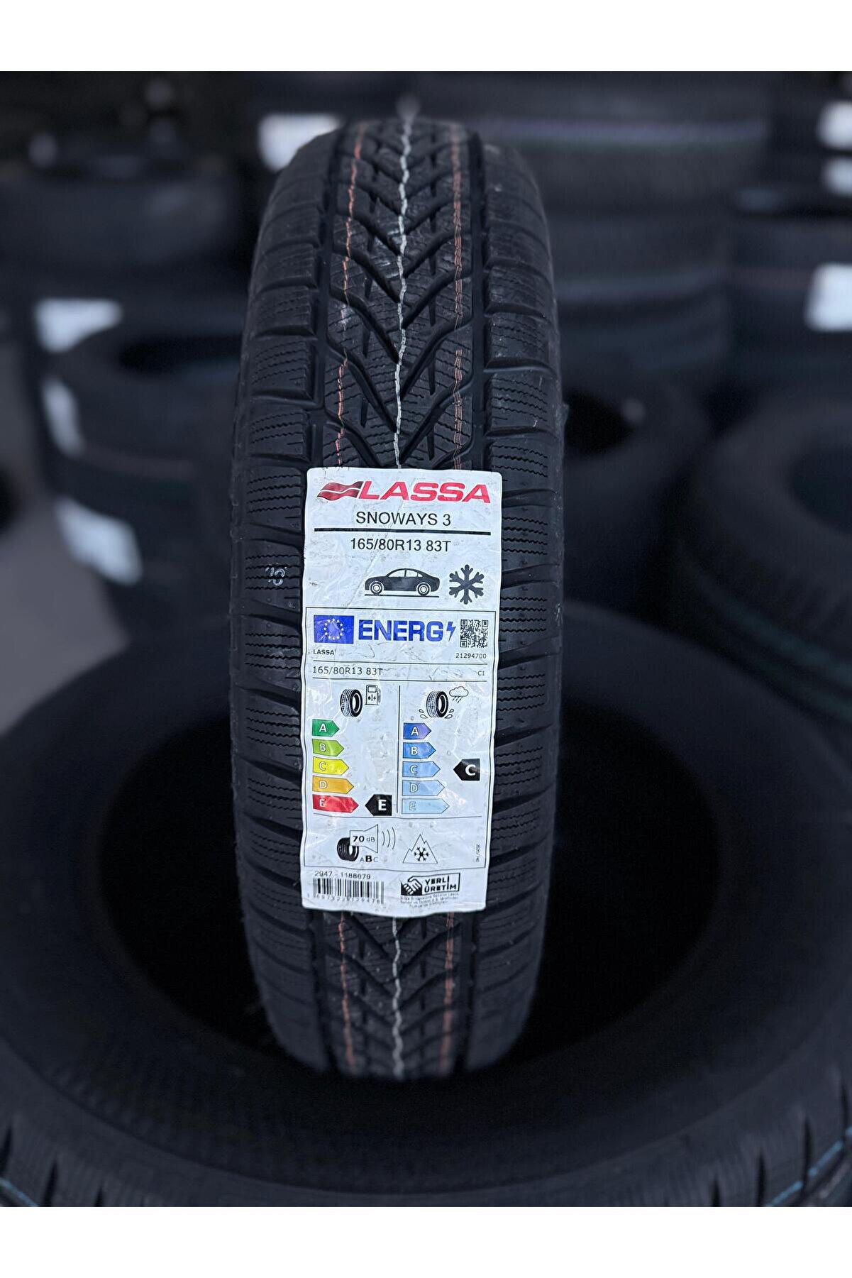 165/80R13 83T SNOWAYS3 KIŞ LASTİĞİ - 2024 TARİHLİ