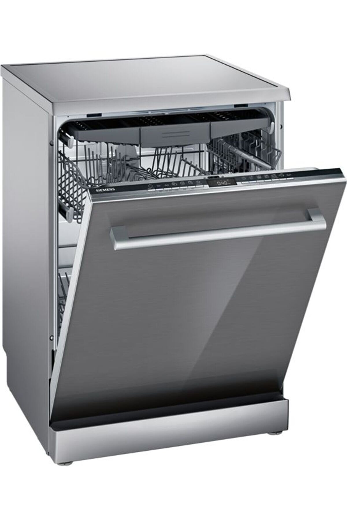 SN23HY62MT 61291 Programlı Gri Cam Solo Bulaşık Makinesi