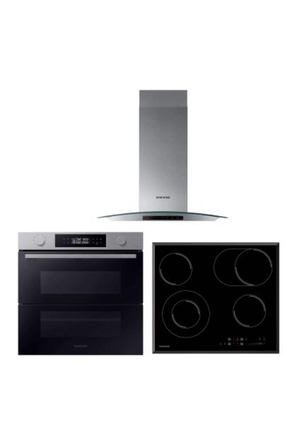 ANKASTRE SET (ANKASTRE DAVLUMBAZ NK24C5070DS 21 ANKASTRE FIRIN NV7B4520ZAS 21 OCAK CTR164NC01)