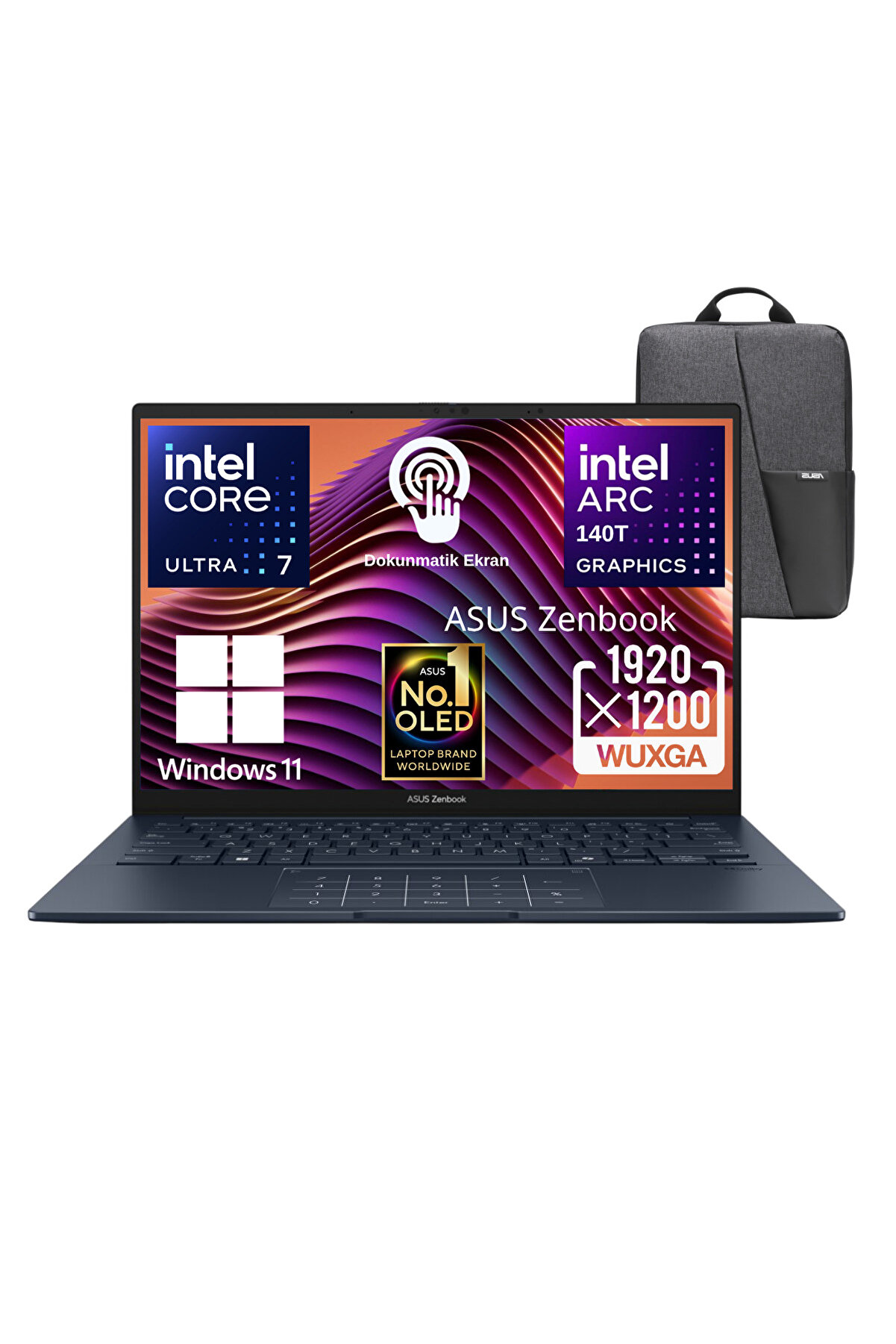 Zenbook 14 UX3405CA-QL286W Ultra 7 255H 16GB 1TB SSD 14