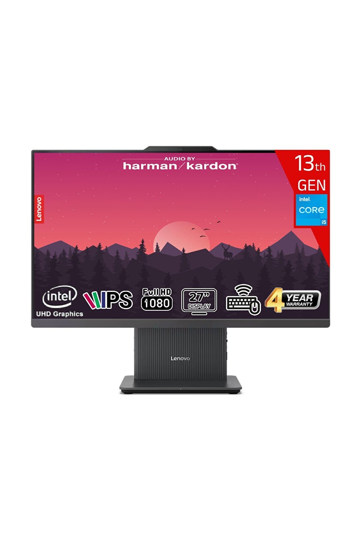 Intel Core I7-13620H 8GB 256GB 27 FHD IPS Windows 11 Pro Kablosuz Klavye147Mouse