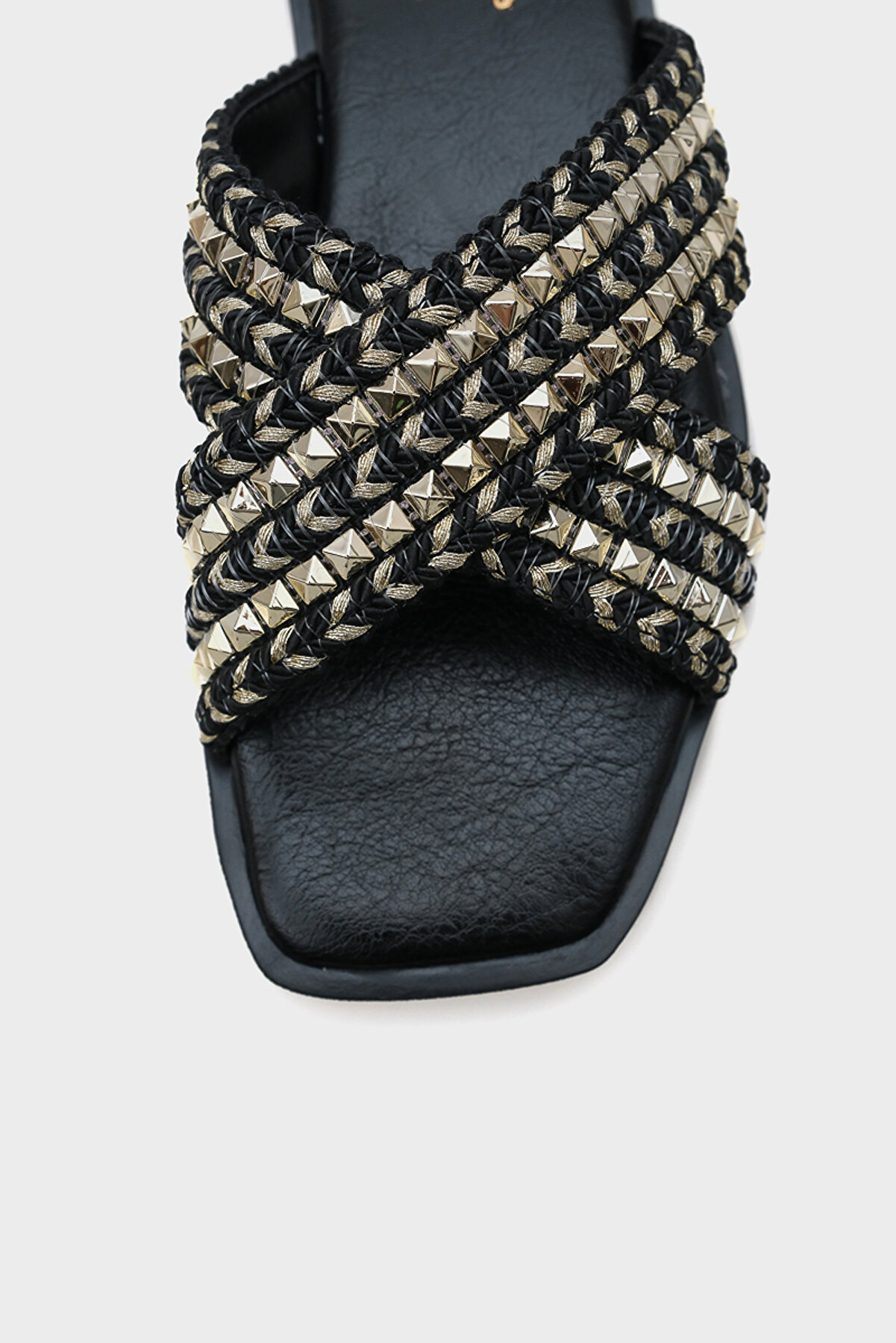 دمپائی مشکی زنانه پاشنه کوتاه (1 - 4 سانتی متر) Capone Outfitters - کد 920767162