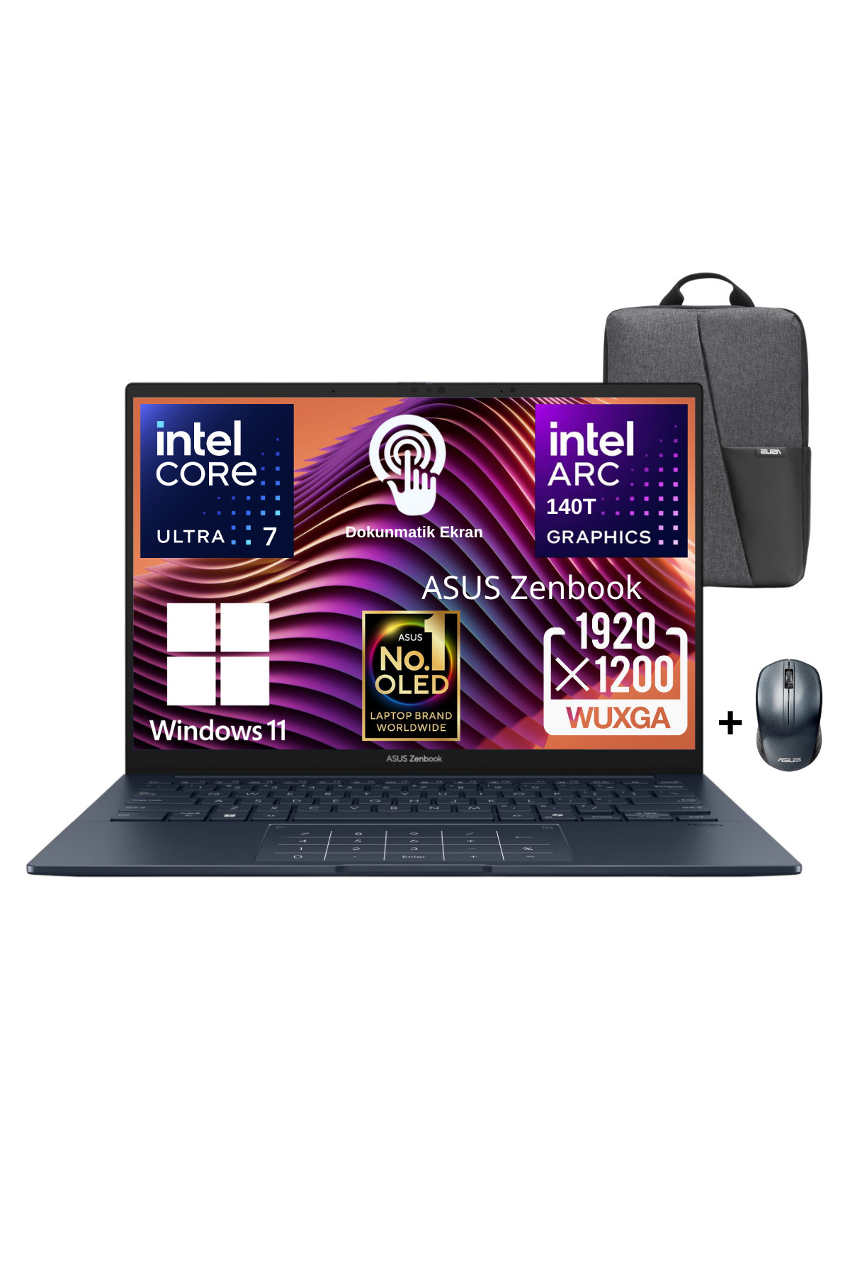 Zenbook 14 UX3405CA-QL286W Ultra 7 255H 16GB 2TB SSD 14