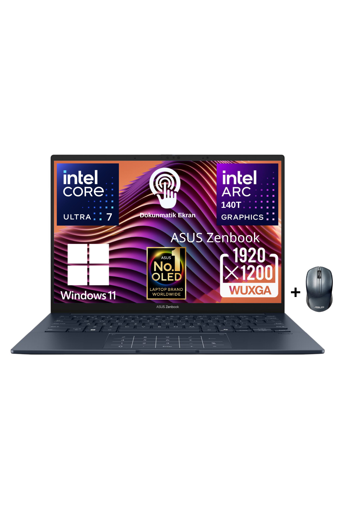 Zenbook 14 UX3405CA-QL286W Ultra 7 255H 16GB 2TB SSD 14