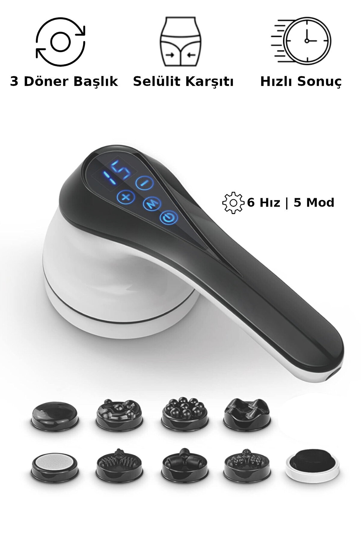 Ankilospond Volarion Pro Max G5 Elektrikli Masaj Aleti - Boyun Bel Sırt Bacak Omuz Selülit Makinesi