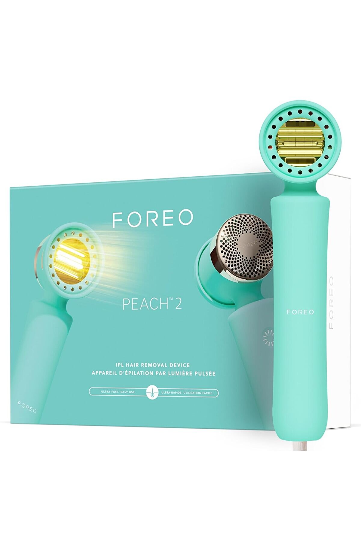 Foreo ' PEACH 2 IPL epilasyon cihazı, lazerli epilasyon ve kadın epilatörüne alternatif, vücut ve yü
