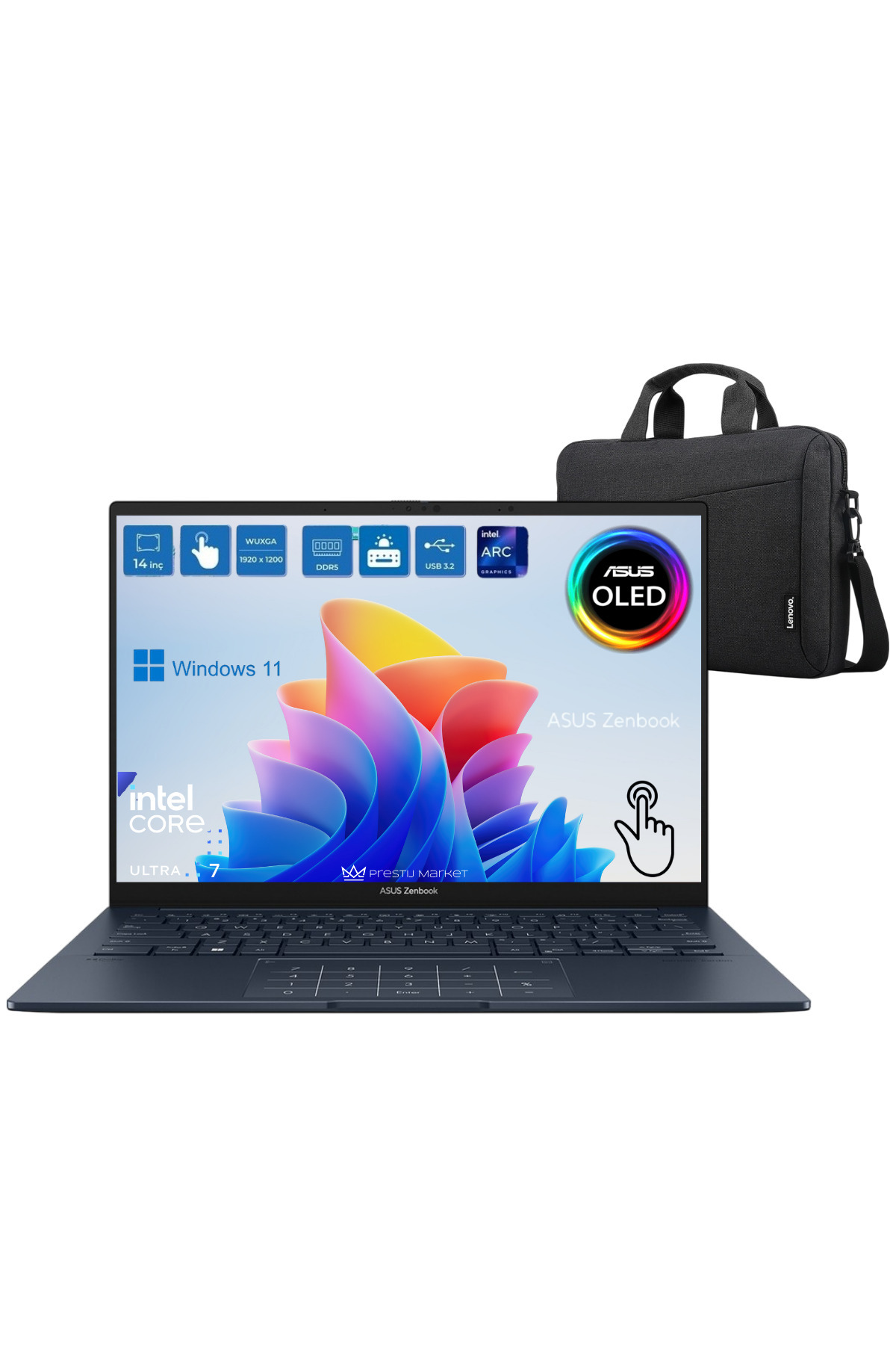 Zenbook 14 UX3405CA P2 Intel Core Ultra 7 255H 16GB 1TB SSD 14