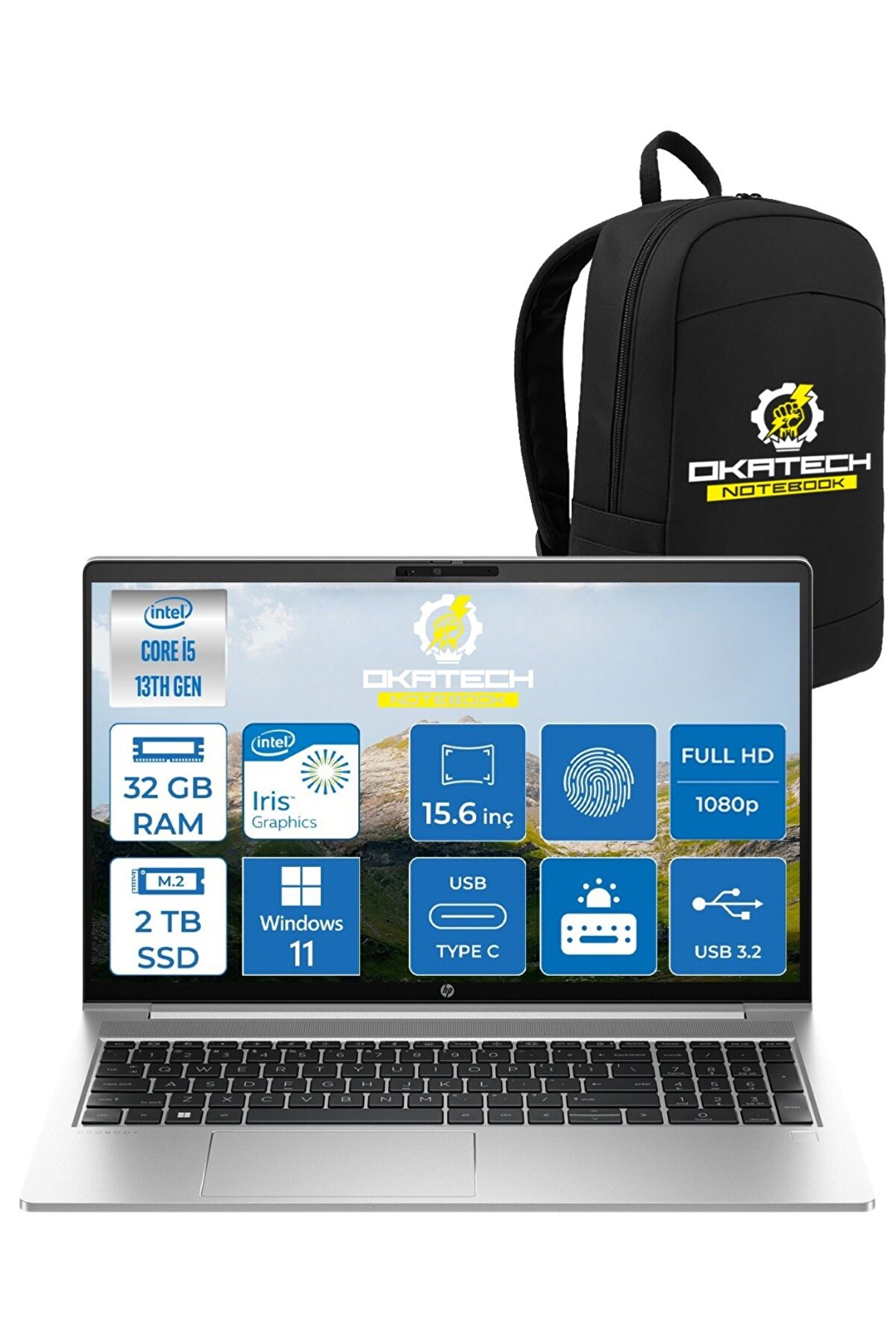 Expertbook P3 i5 13420H 8GB DDR5 2TB SSD 14