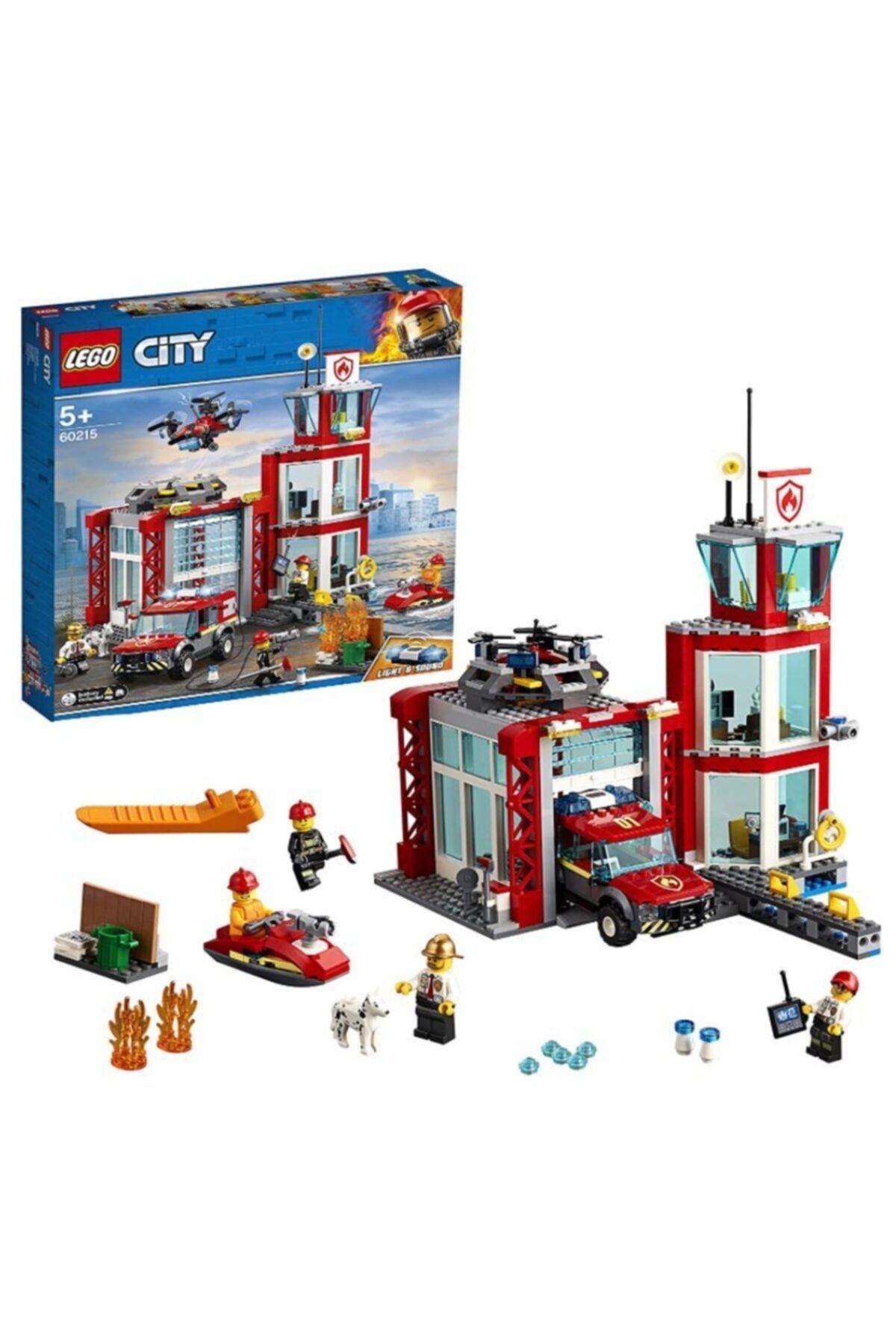 LEGO City Itfaiye Merkezi Yapım Seti 60215