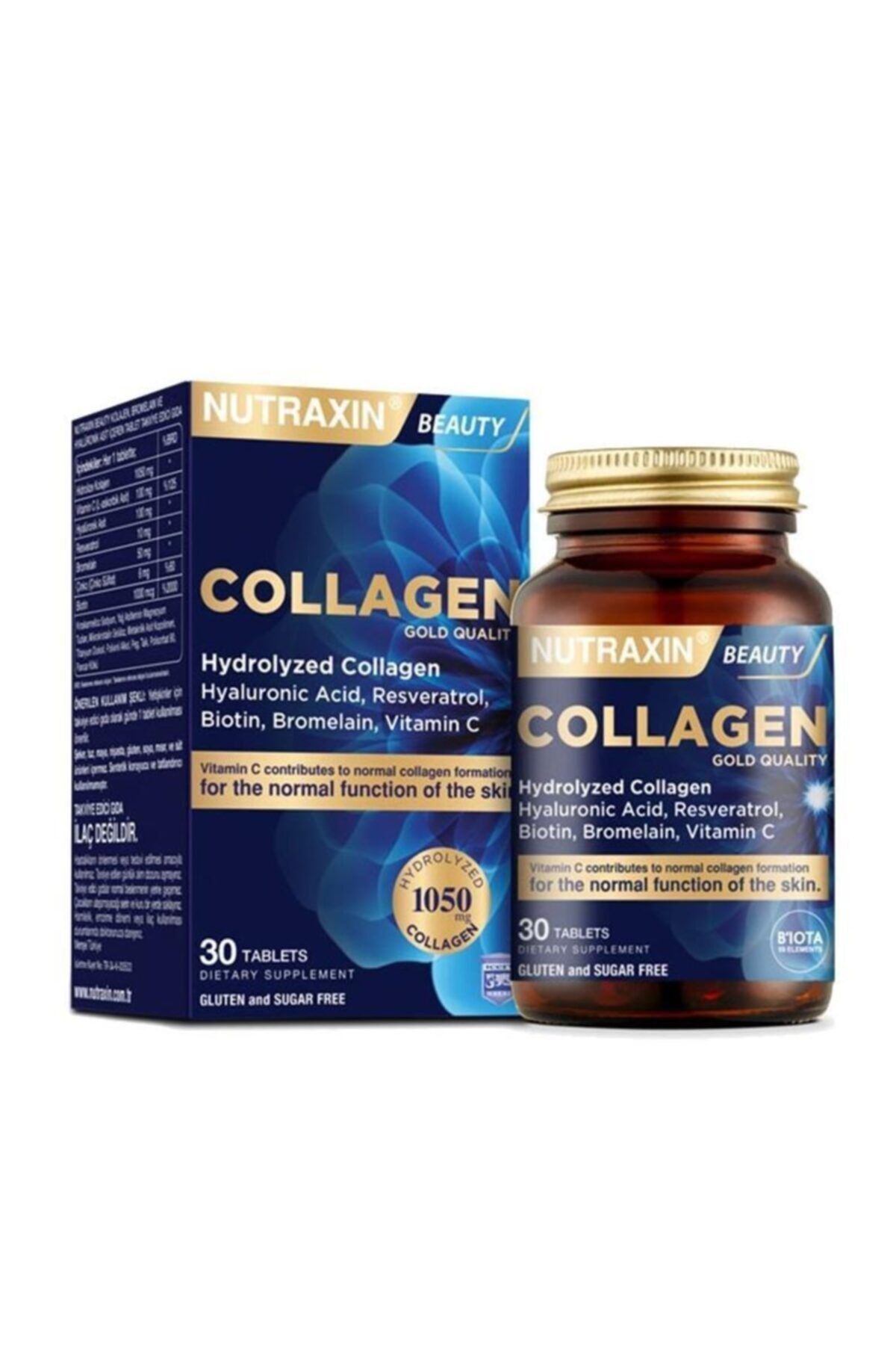 Nutraxin Collagen Beauty Takviye Edici Gıda 30 Tablet