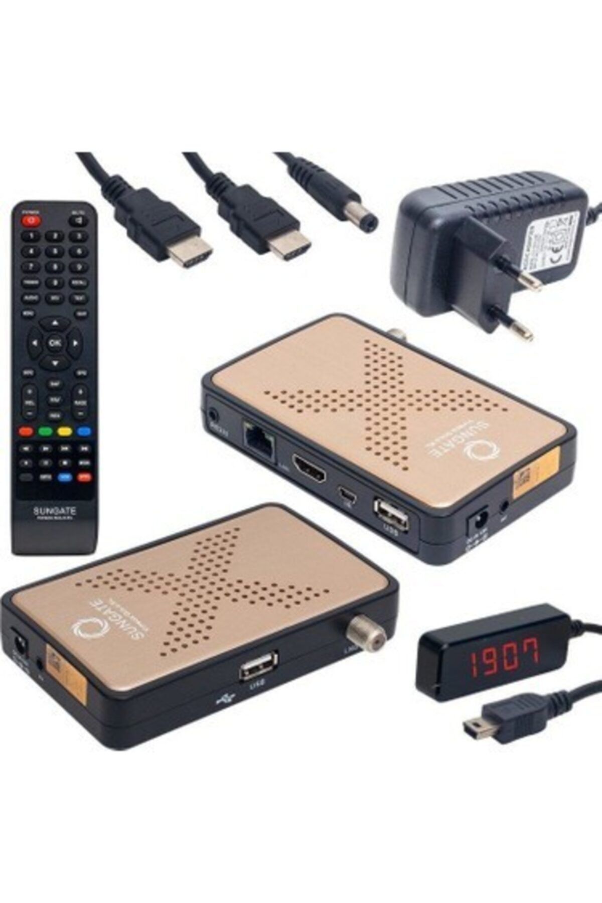 Sungate Vipbox Gold Xl 4k Full Hd Mini Uydu Cihazı