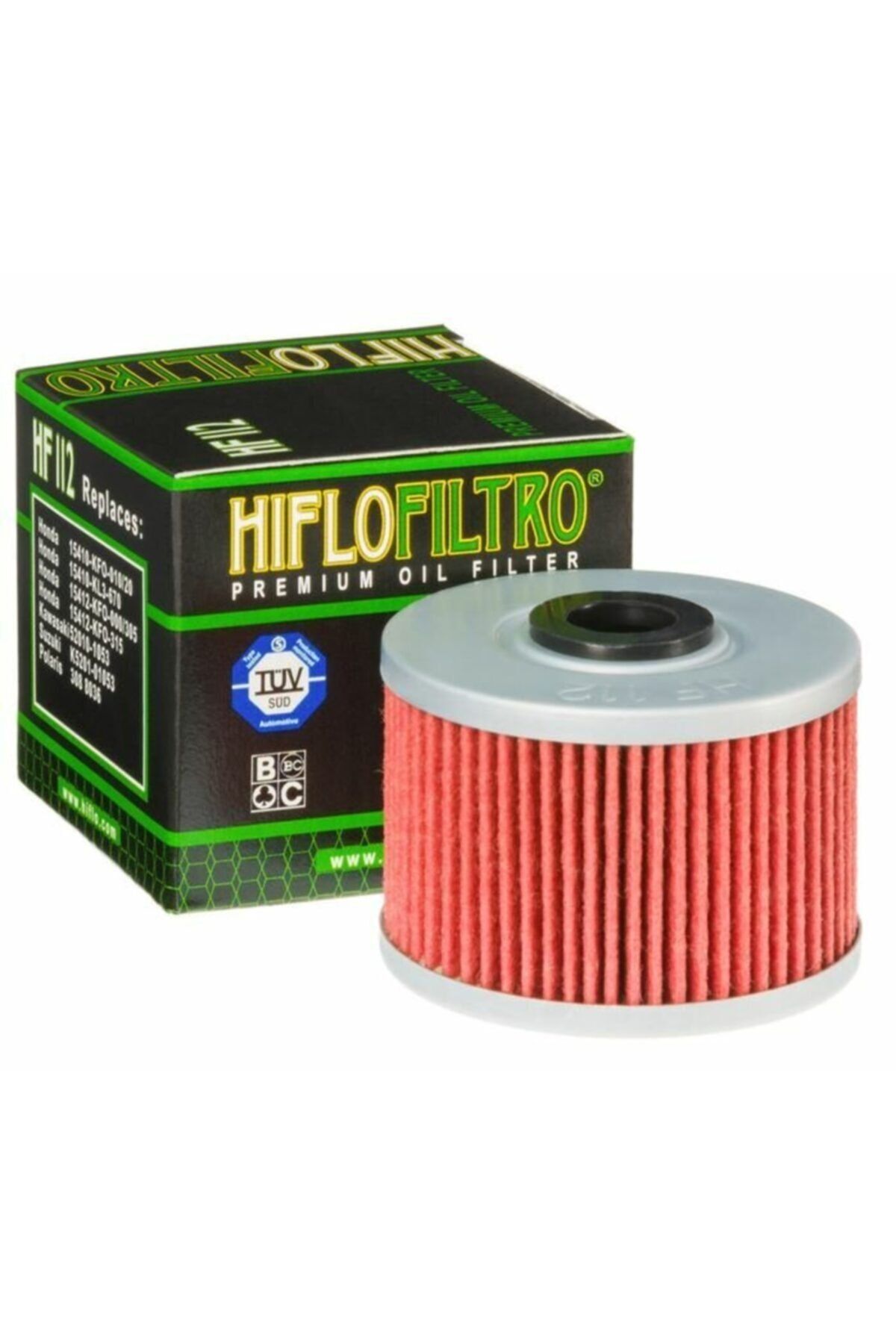 Hiflo Filtro Honda Kawasaki Polaris Yağ Filtresi Hf112