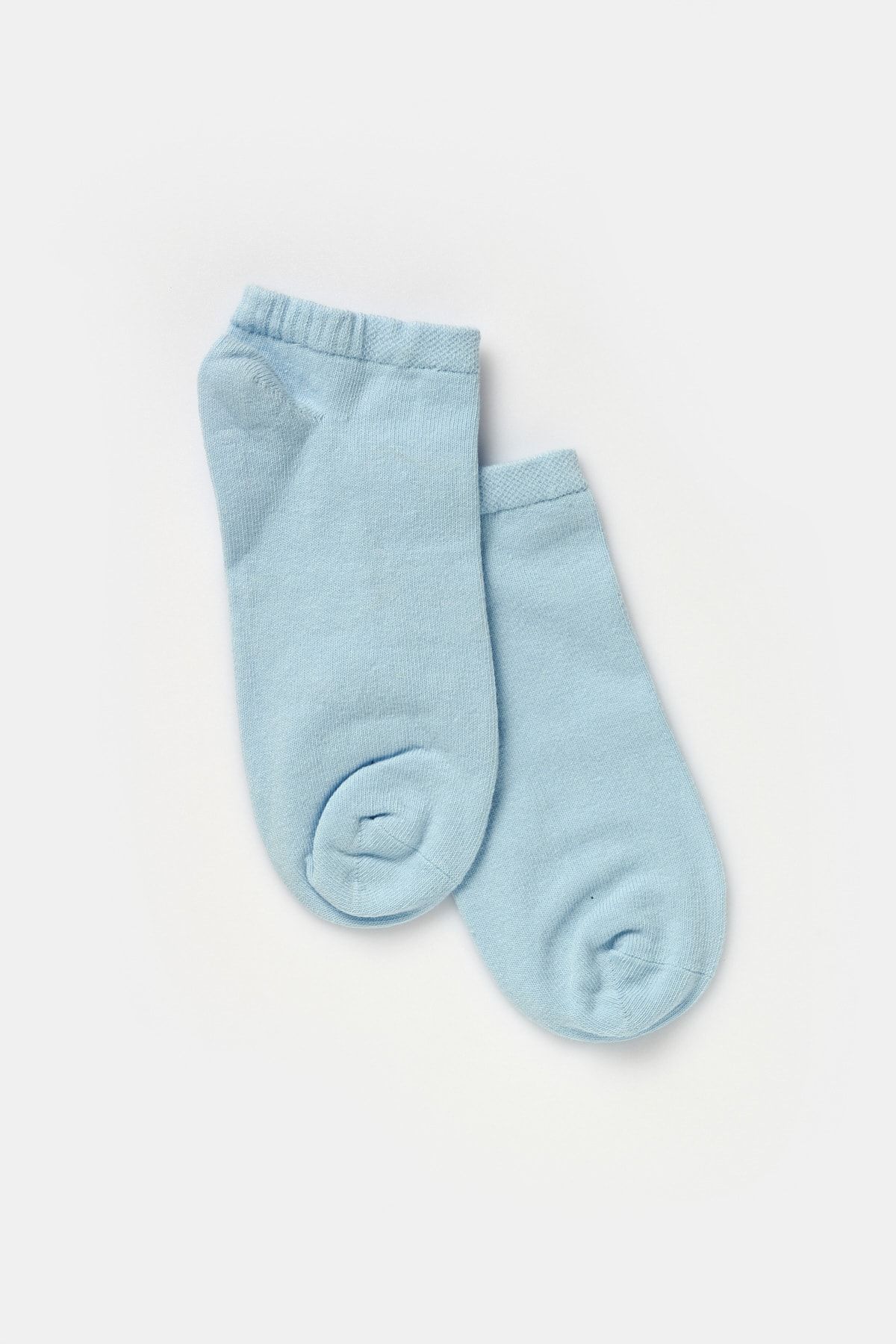 Dagi Mavı Düz Patık Kadın Çorabı