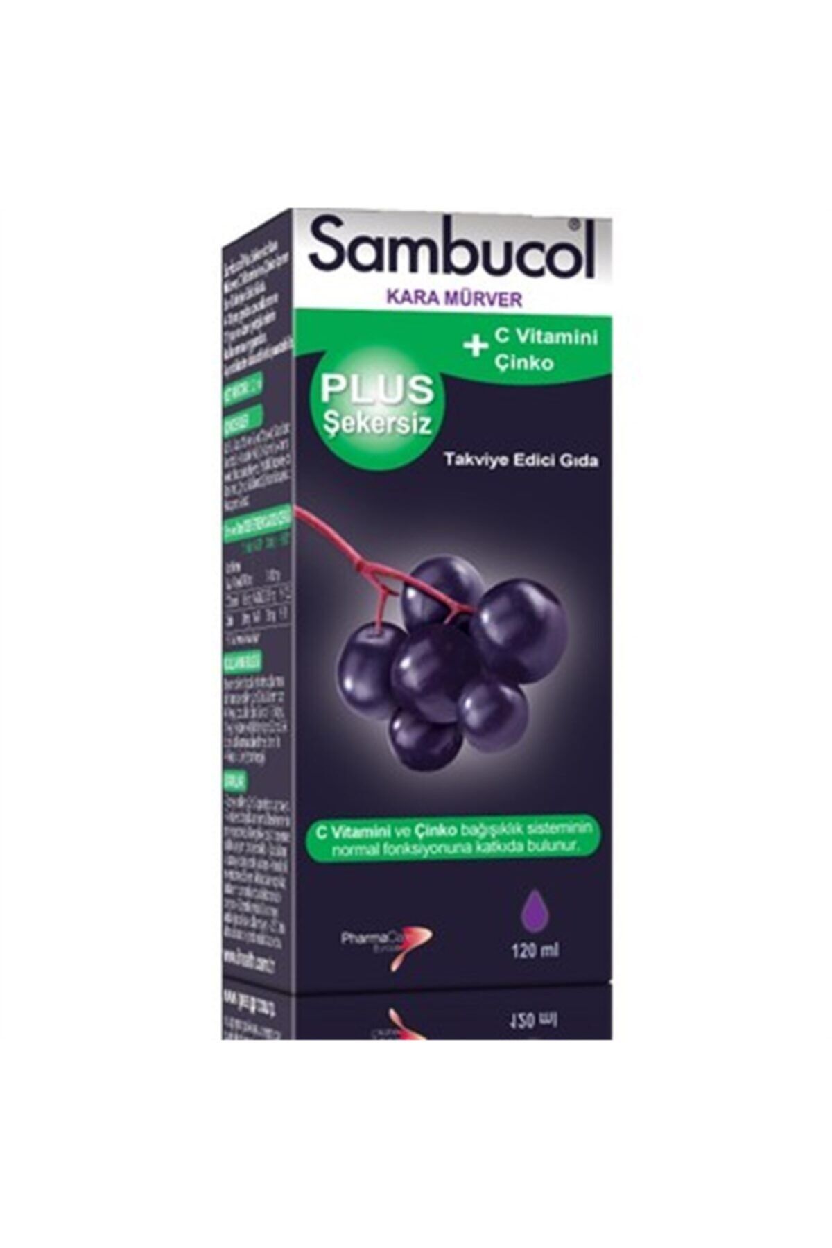 Sambucol Plus Şekersiz Şurup 120 ml