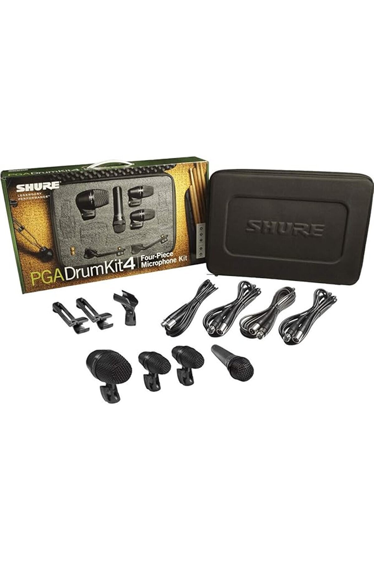 PGADRUMKIT4 4 Parça Davul Mikrofon Seti