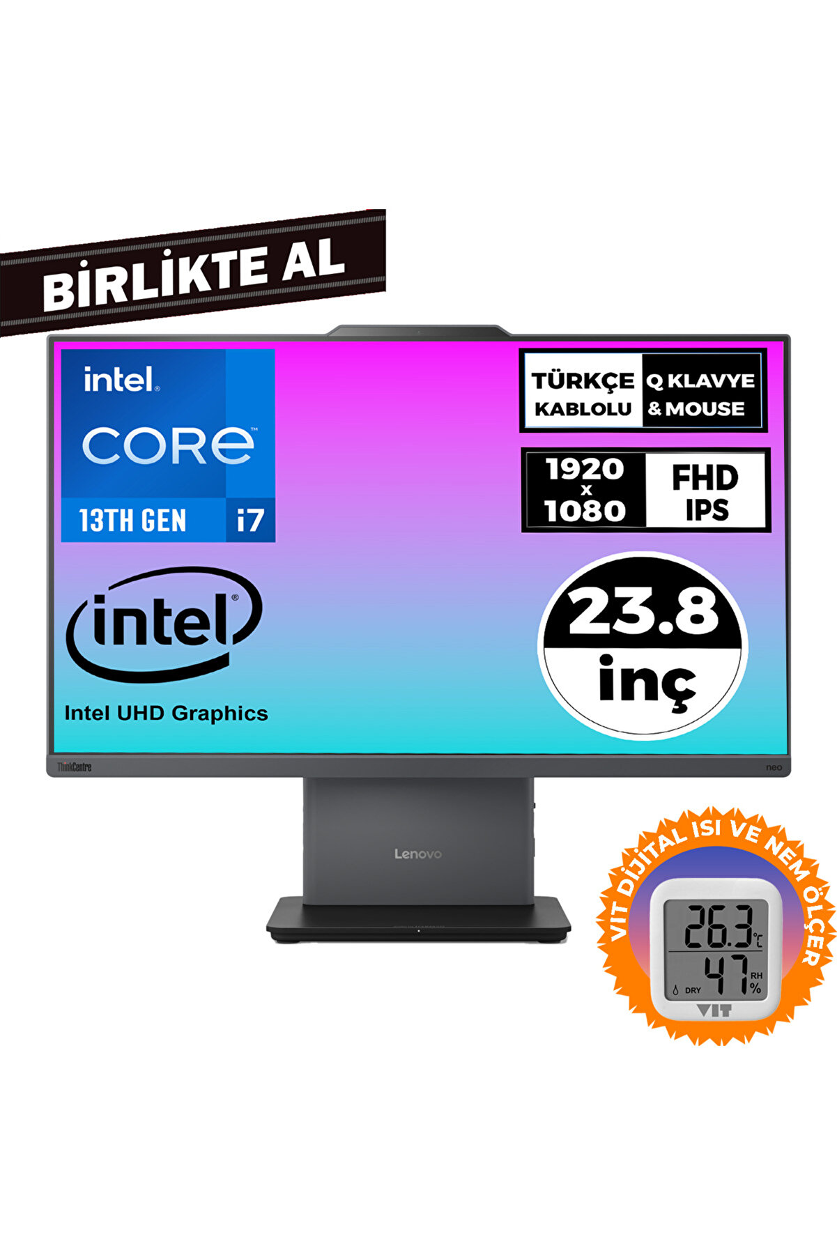 ThinkCentre Neo 50a i7-13620H 16GB 1TB SSD 23.8