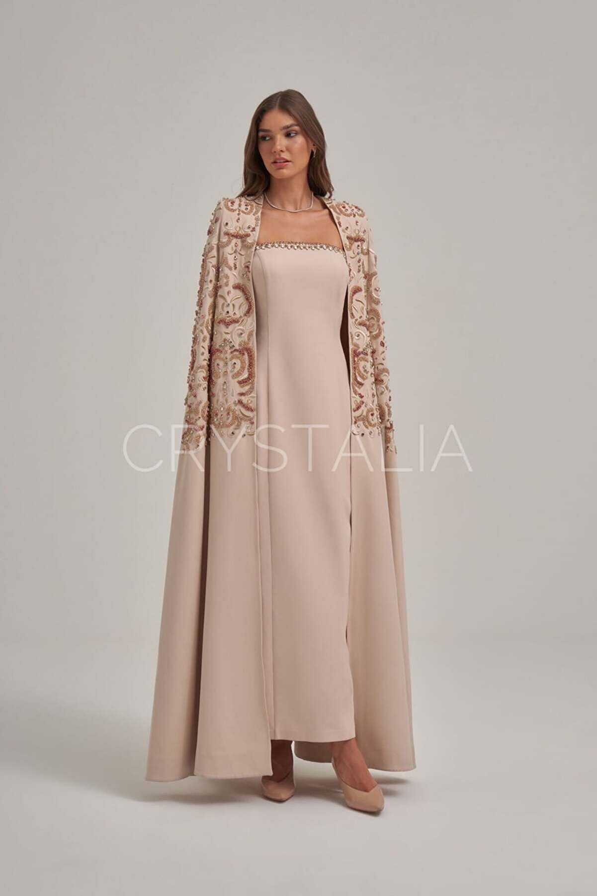 CRYSTALİA Kaftan Takımı - Elegant ve Konforlu Kimono Seti