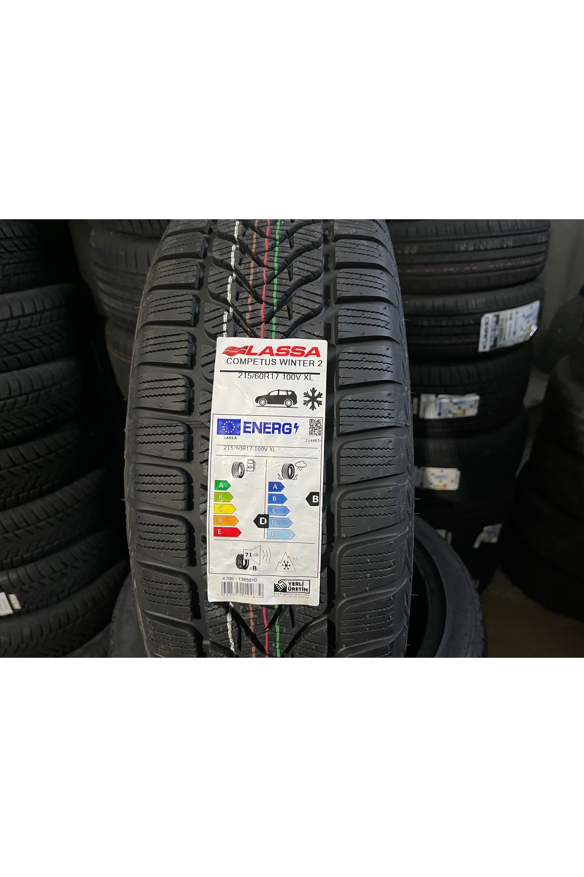 215/60R17 100V XL COMPETUS WİNTER2 KIŞLIK SIFIR ÜRETİM 2025