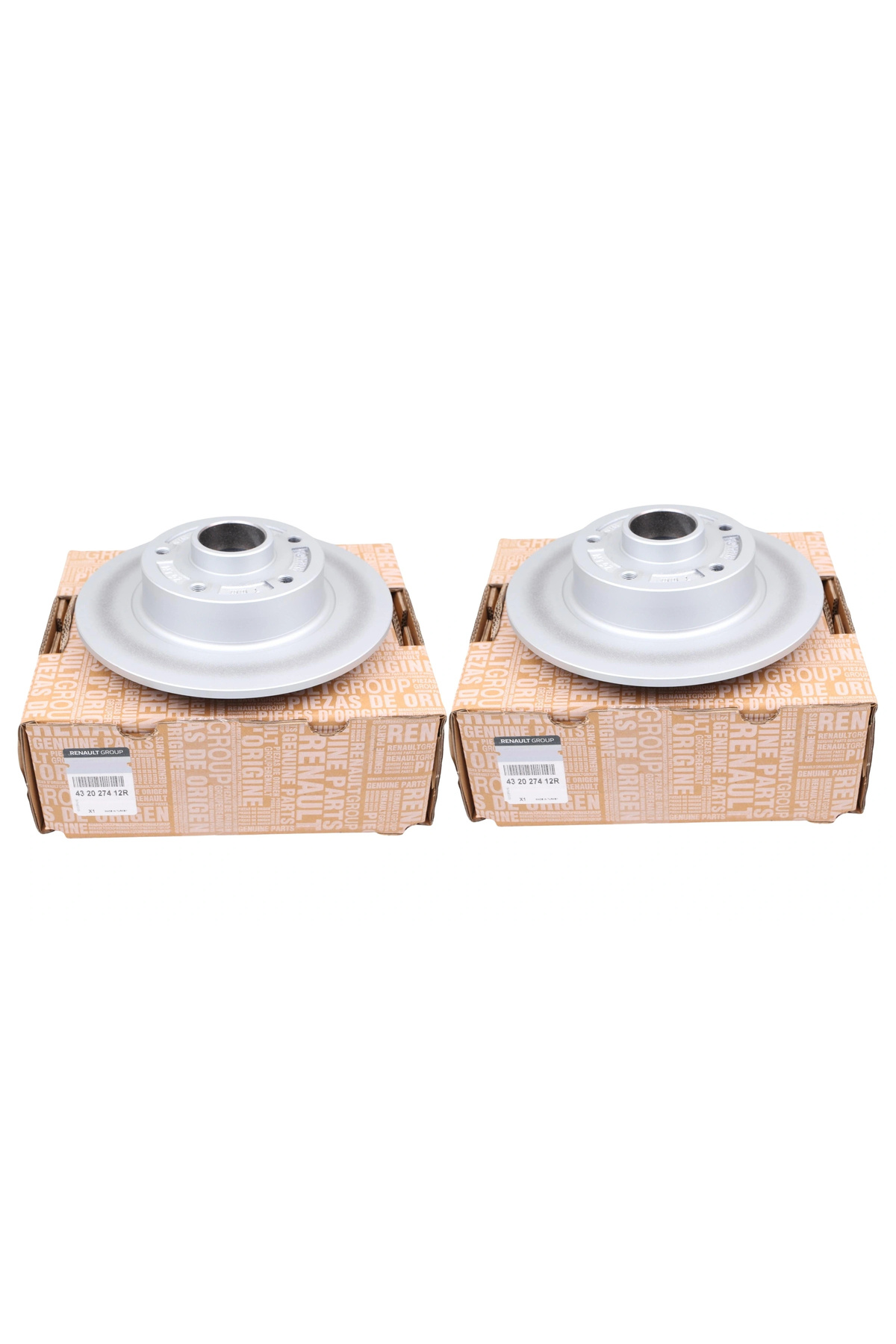 432027412R Megan 4 Arka Fren Disk Takım 2 Adet Rulmanlı Abs Okuyuculu