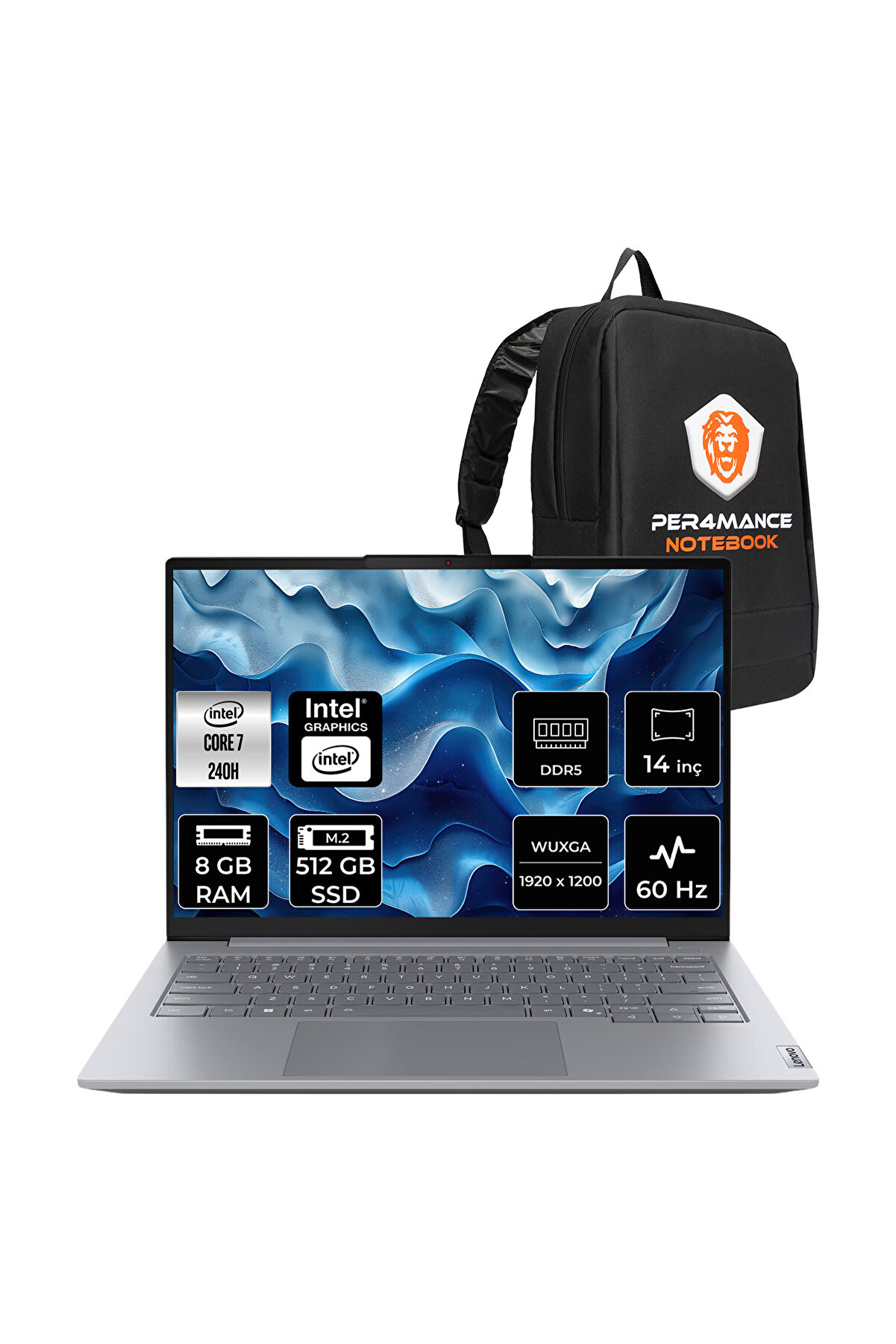 ThinkBook 14 G8 Intel Core 7 240H 8GB 512GB SSD 14