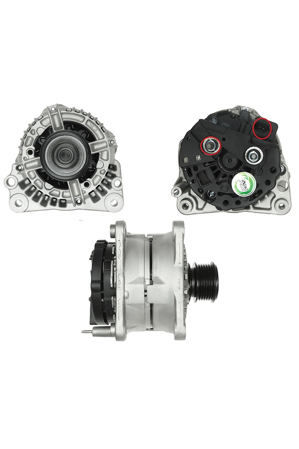 1986A00778-BOSCH 90A 4KULAK ALTERNATÖR ŞARJ DİNAMOSU VOLKSWAGEN 1.6-1.8-2.0 BENZİNLİ ARAÇLARINA