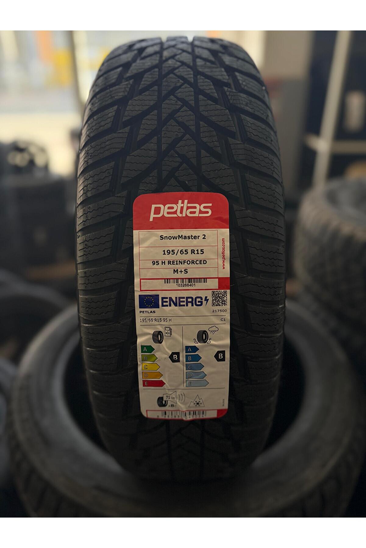 195/65R15 95H XL SNOWMASTER2 KIŞ LASTİĞİ- EKSTRA GÜÇLENDİRİLMİŞ-2025 TARİHLİ