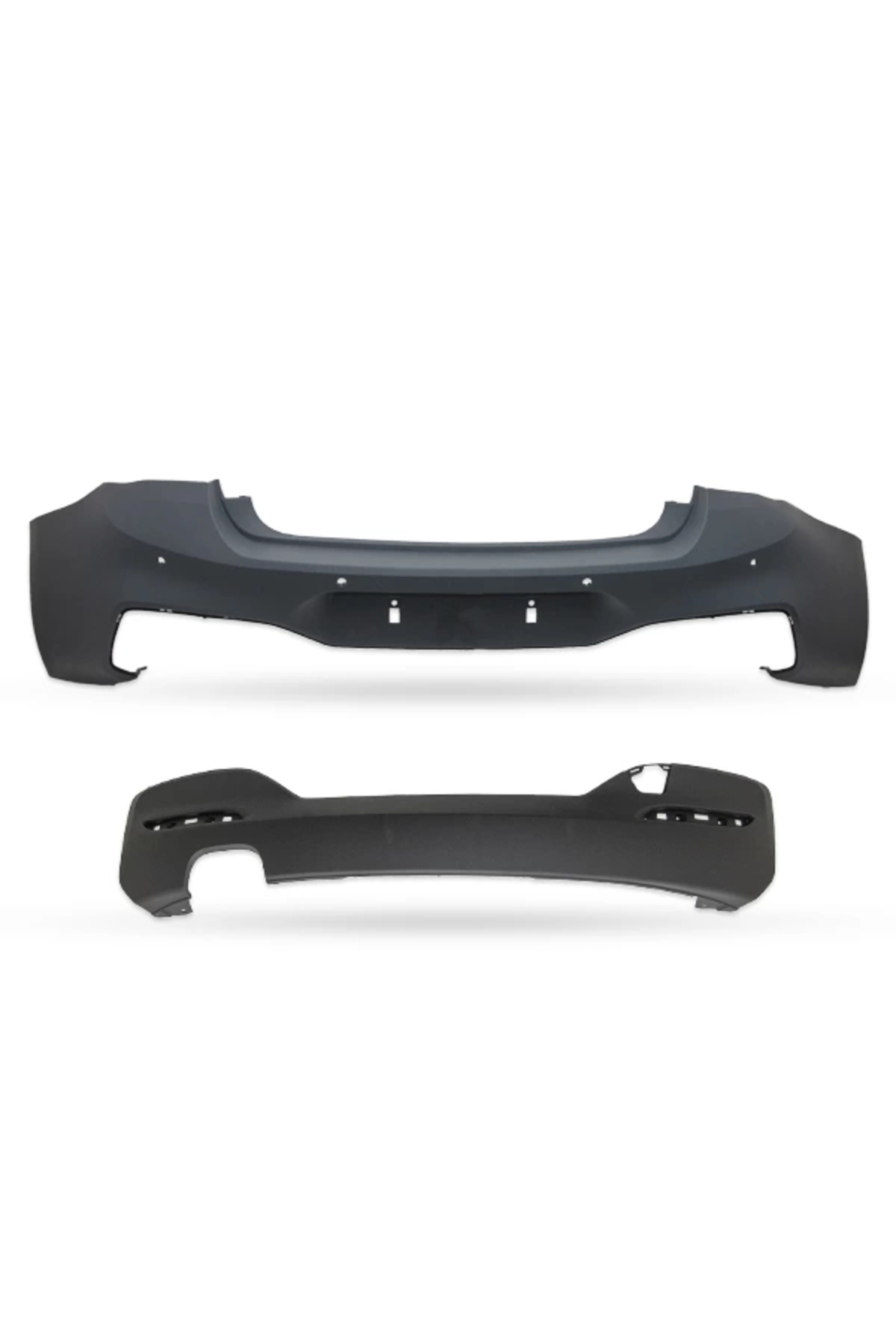 BMW Komple Tampon F20-LCI F21-LCI Arka; PDCli, Egz.Çıkışlı -M-Tech- 2015-19