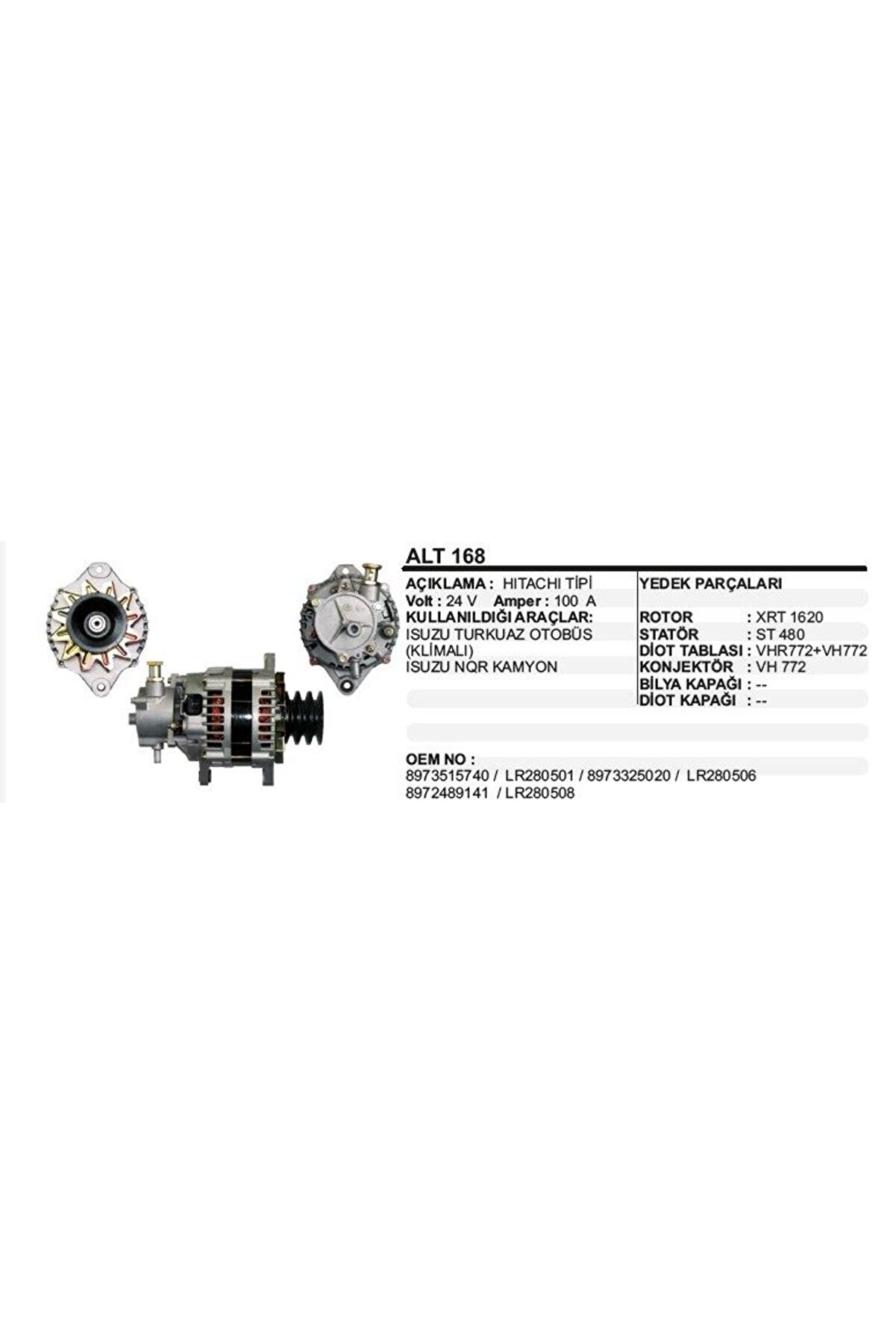 Deutz Tcd 2012 L06 2v Volvo D6eUyumlu  Silindir Kapağı 0429 2632 - 0428 5946 - Voe20855301